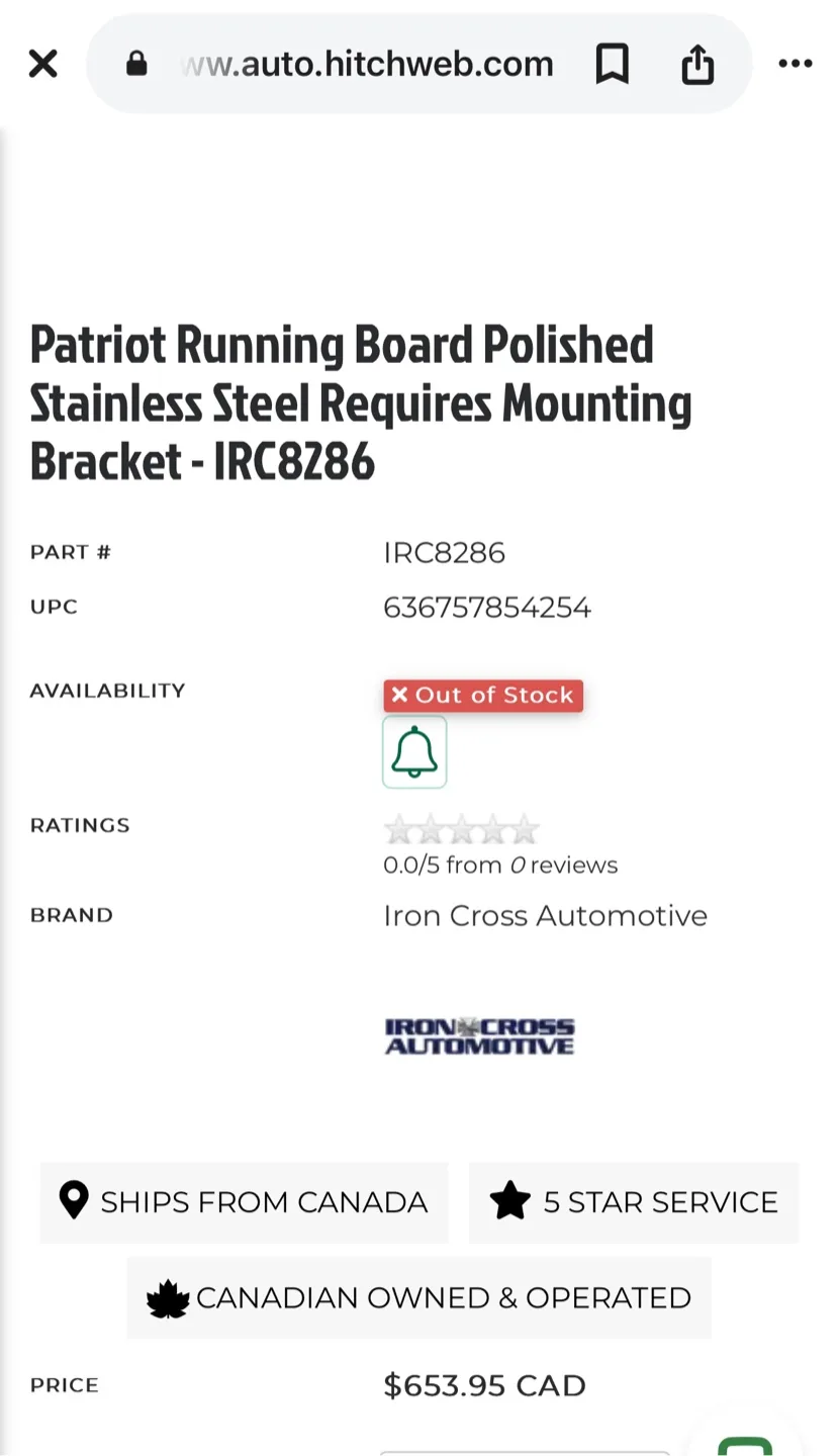 Iron Cross Patriot Running Boards image indicator(10)