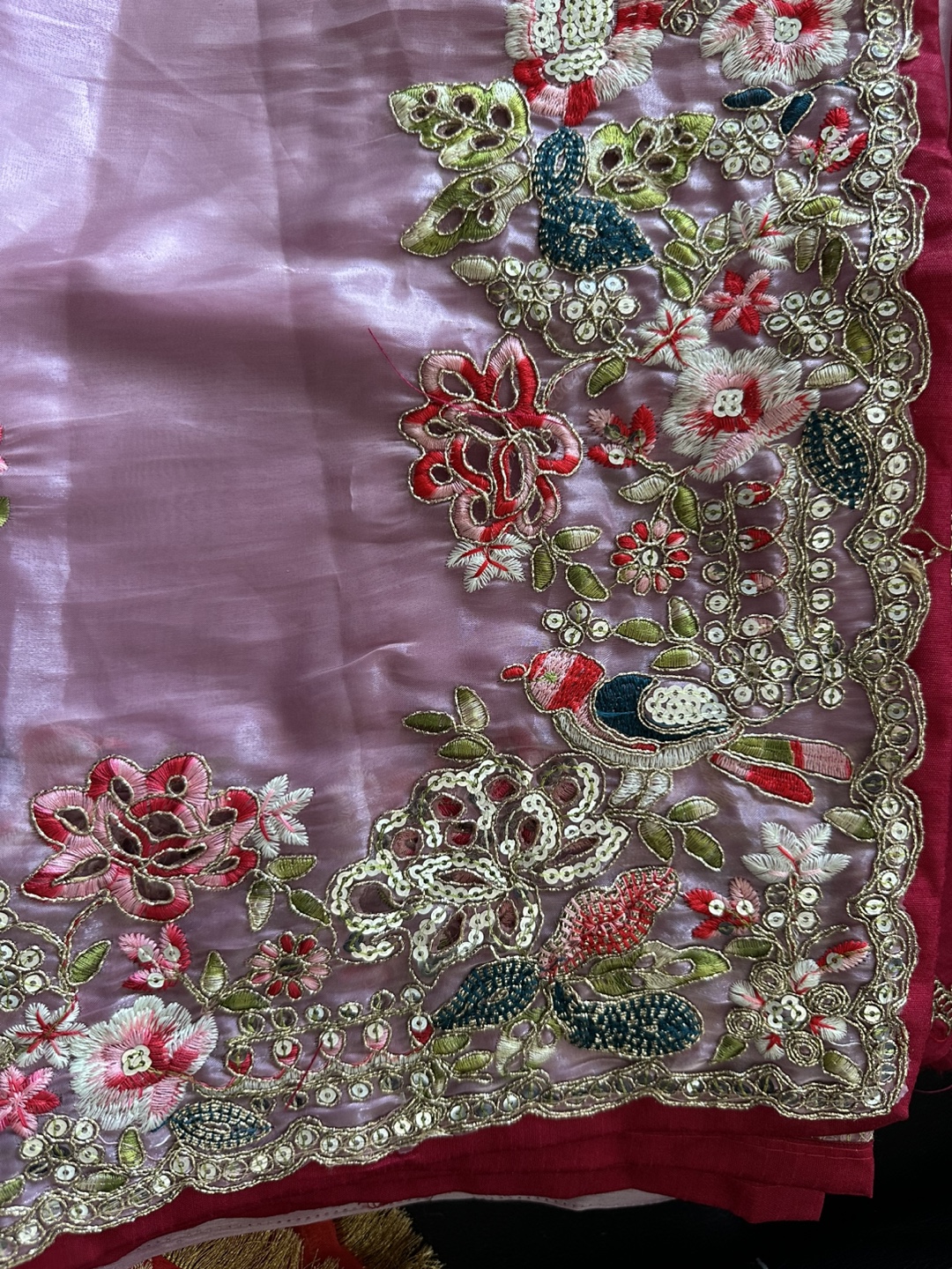 Embroidered Saree - photo 2