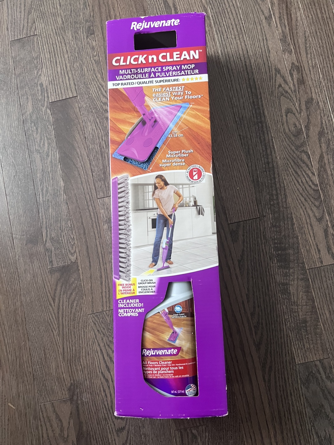 Rejuvenate Click n Clean Multi-Surface Spray Mop