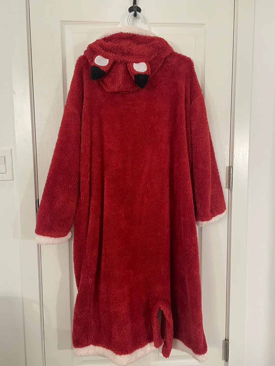 🧸 Cute Animal Hoodie Robe + Furry Ears Set 🎃 image indicator(2)