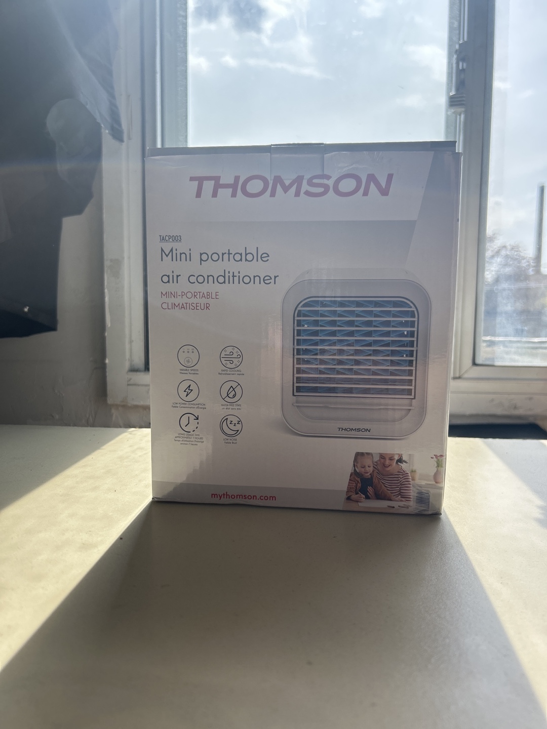 Thomson Mini Portable Desk Fan - photo 2