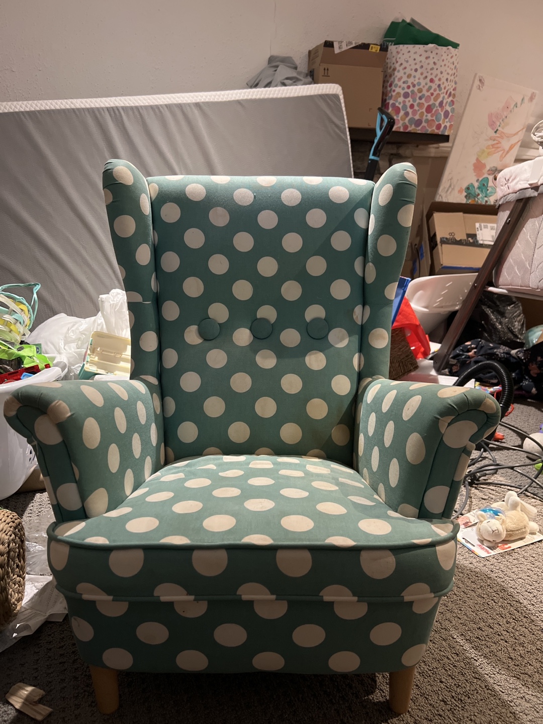 Polka Dot Armchair