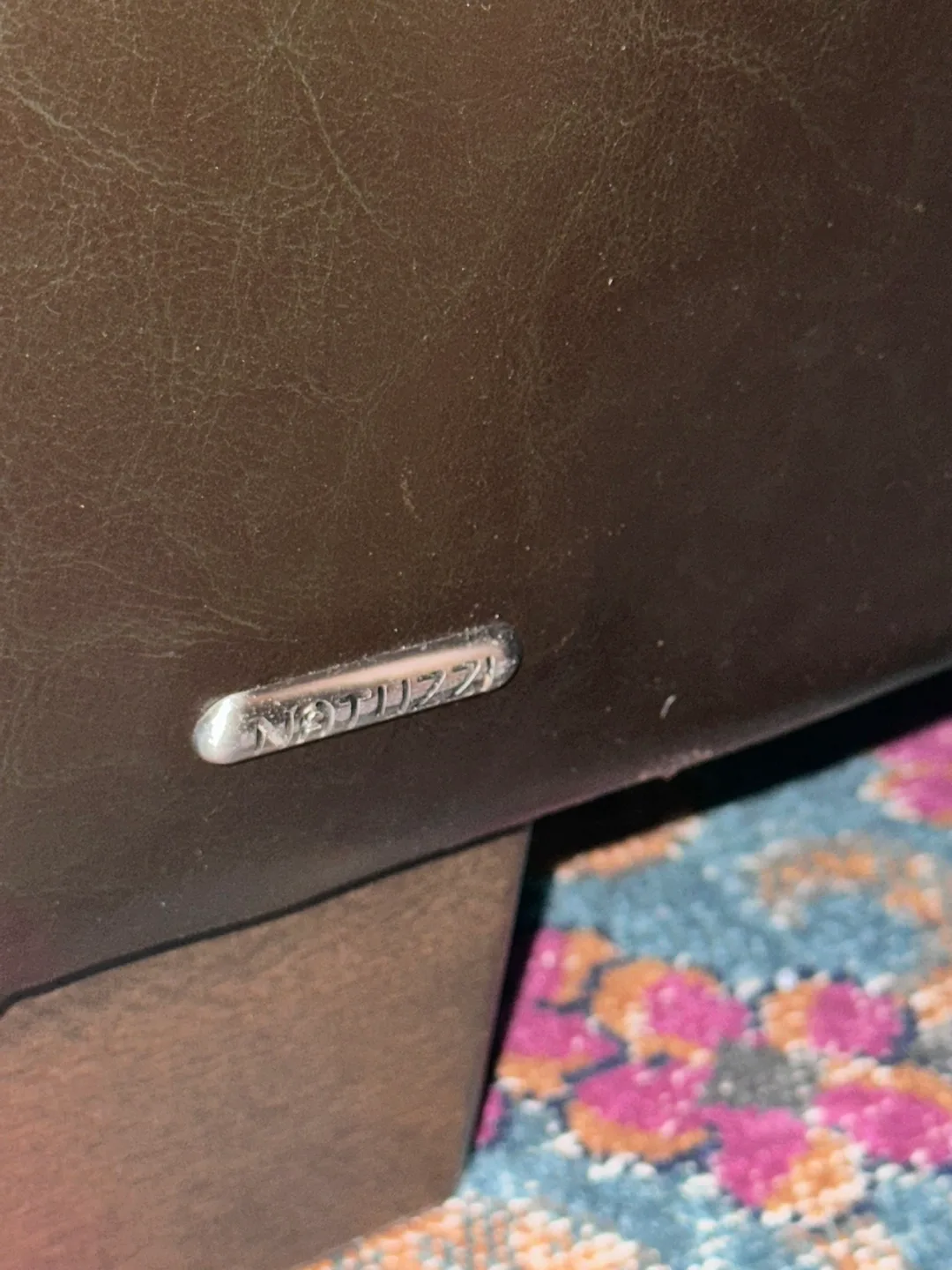 Natuzzi Leather Loveseat image indicator(4)