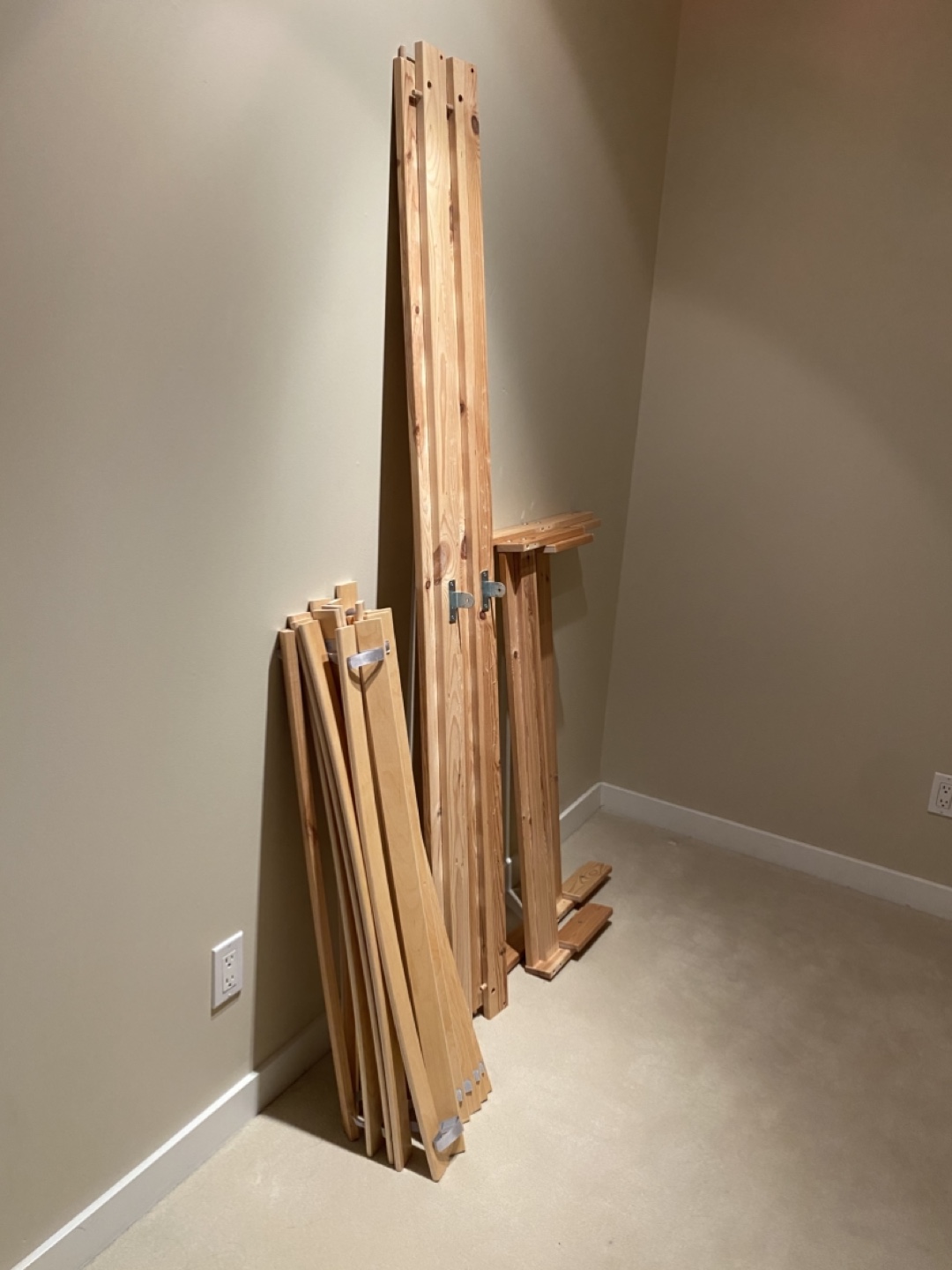 IKEA wood twin bed frame - photo 2