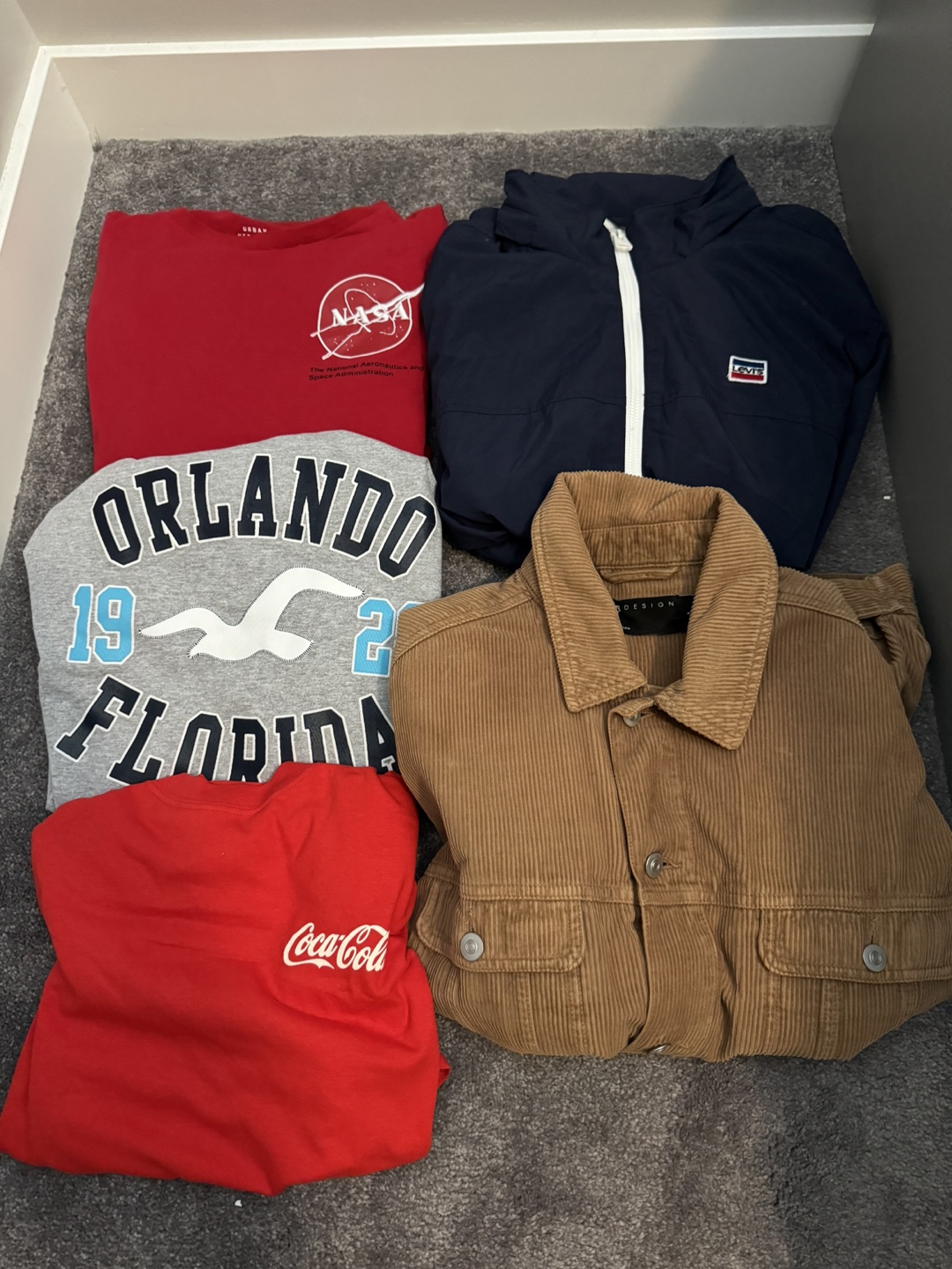 T-Shirts and Jackets