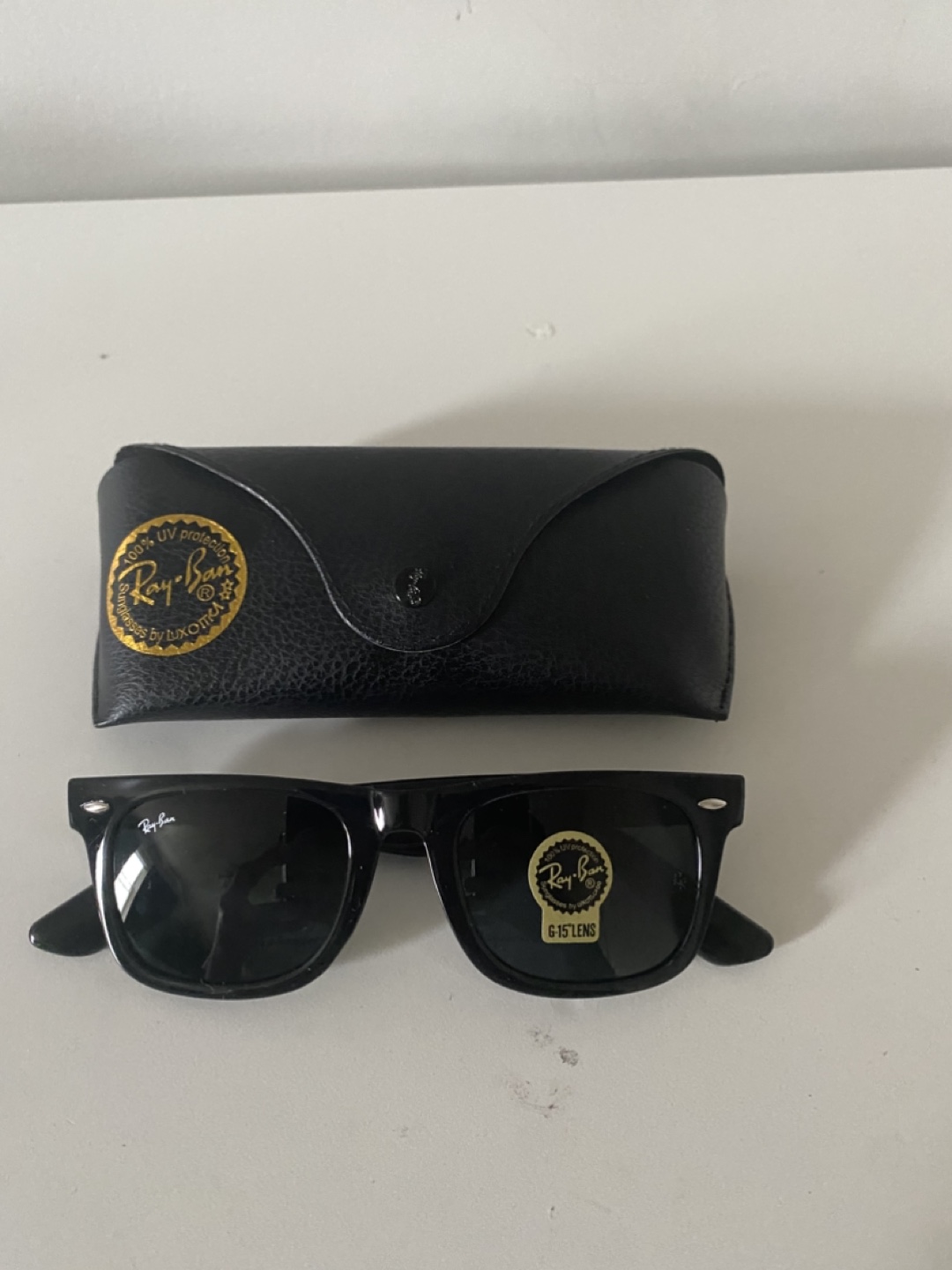 Brand new pair of Ray-Ban RB2140 Original Wayfarer Sunglasses - photo 2