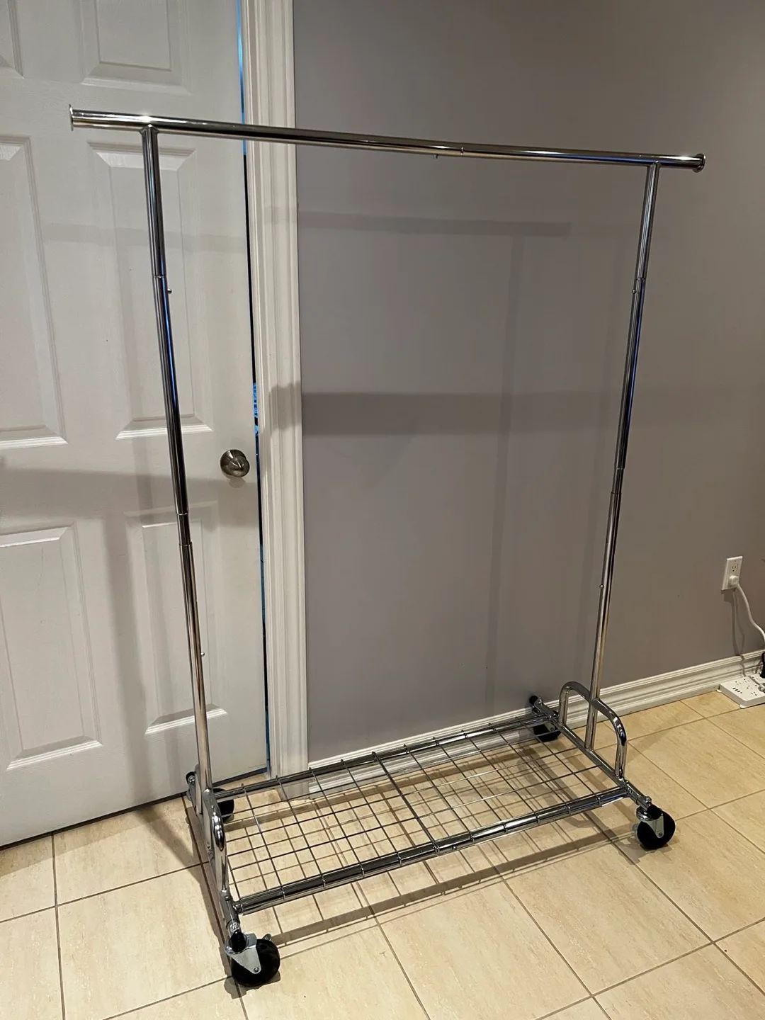 Rolling Clothes Rack thumbnail