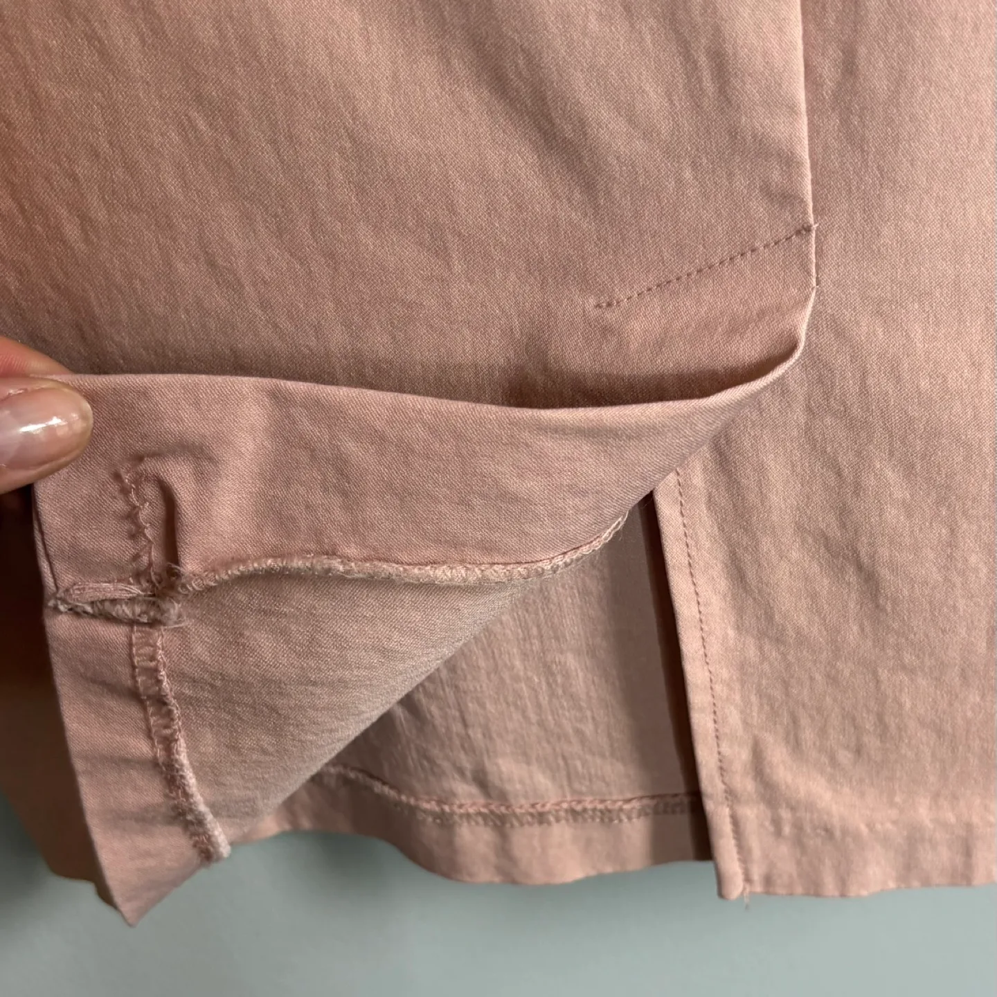 Lily Morgan Stretchy Pencil Skirt Walking Slit Womens Sz L image indicator(4)