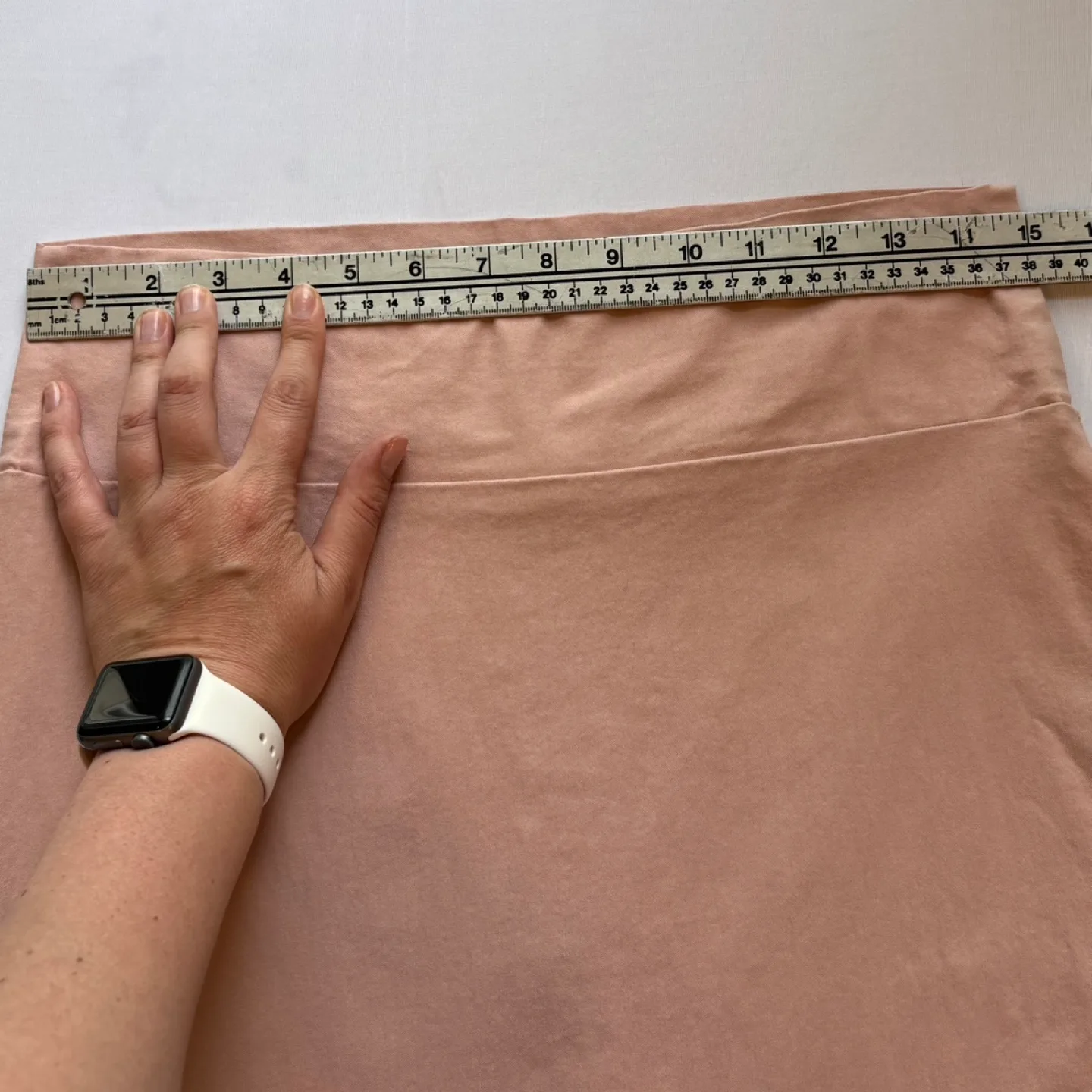 Lily Morgan Stretchy Pencil Skirt Walking Slit Womens Sz L image indicator(5)