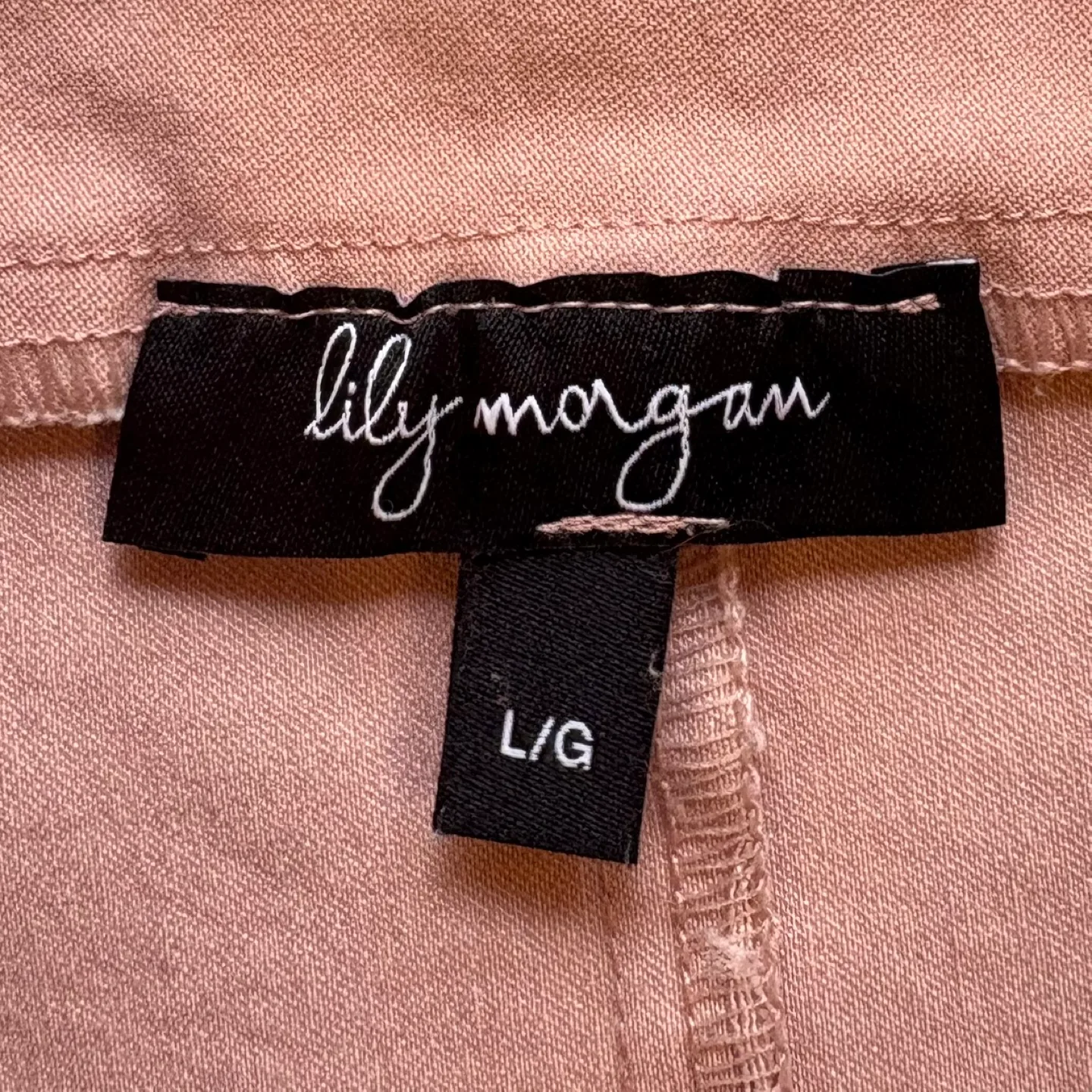 Lily Morgan Stretchy Pencil Skirt Walking Slit Womens Sz L image indicator(8)