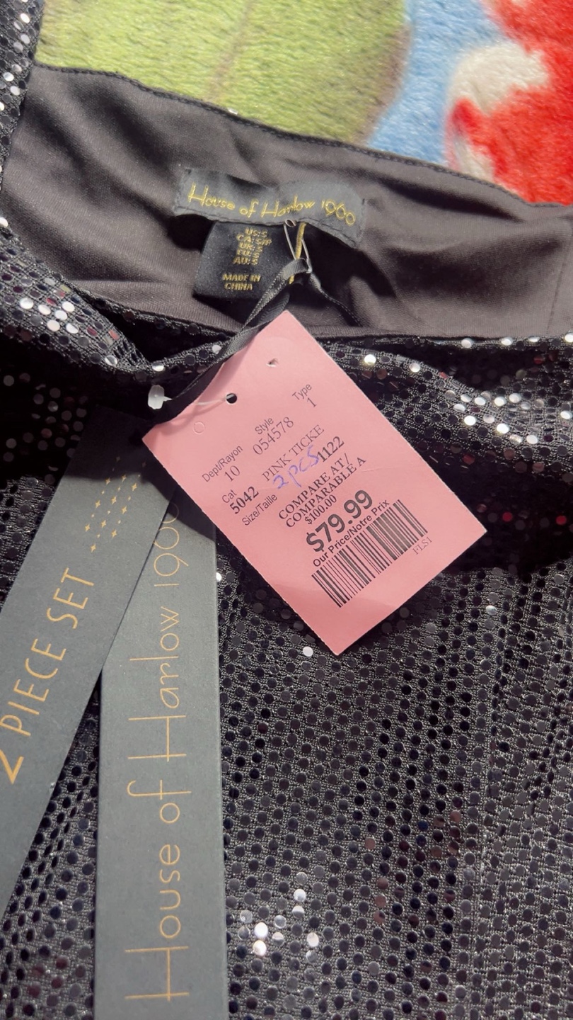 House of Harlow 1960 2 Piece Sequin Set - photo 3