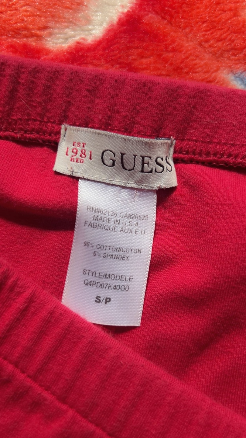 Guess Red Skirt - photo 3