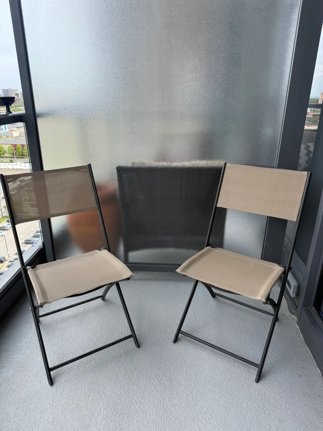 Pair of Folding Balcony Chairs thumbnail