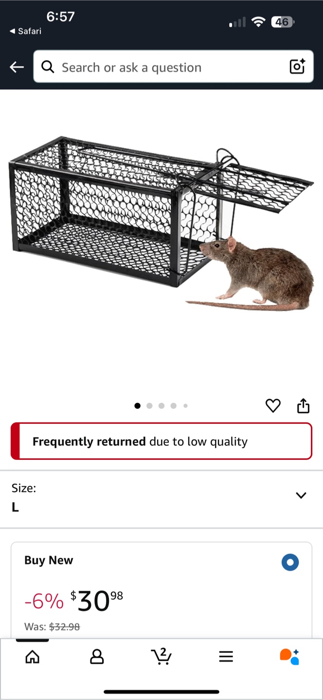 Humane Rodent Trap - photo 2