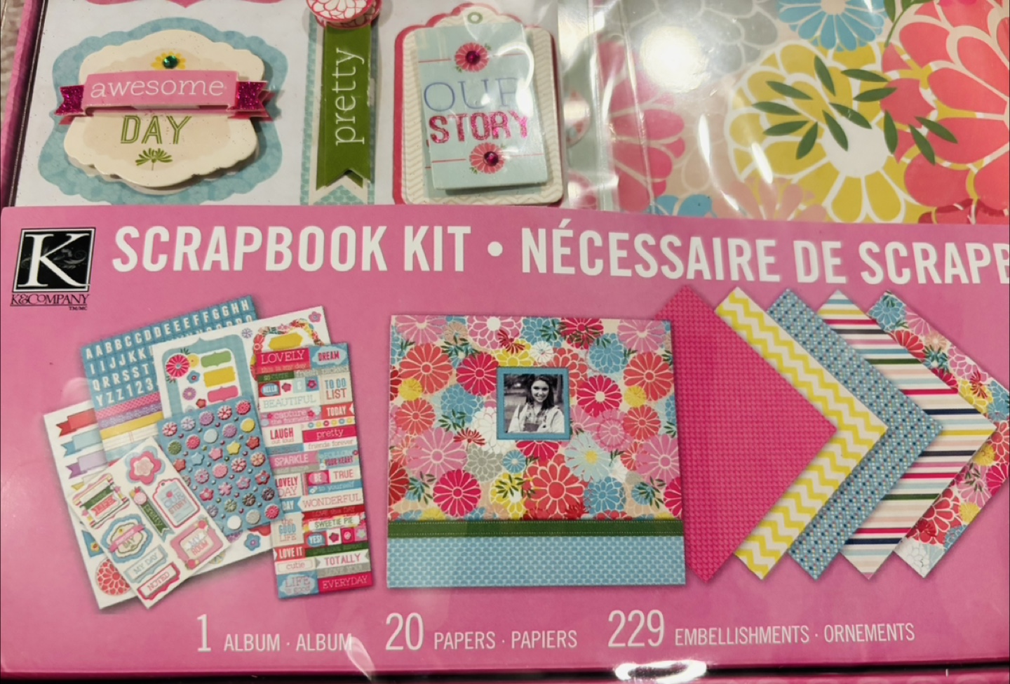 Brand New 12 x 12 K&Company Scrapbook kit - photo 2
