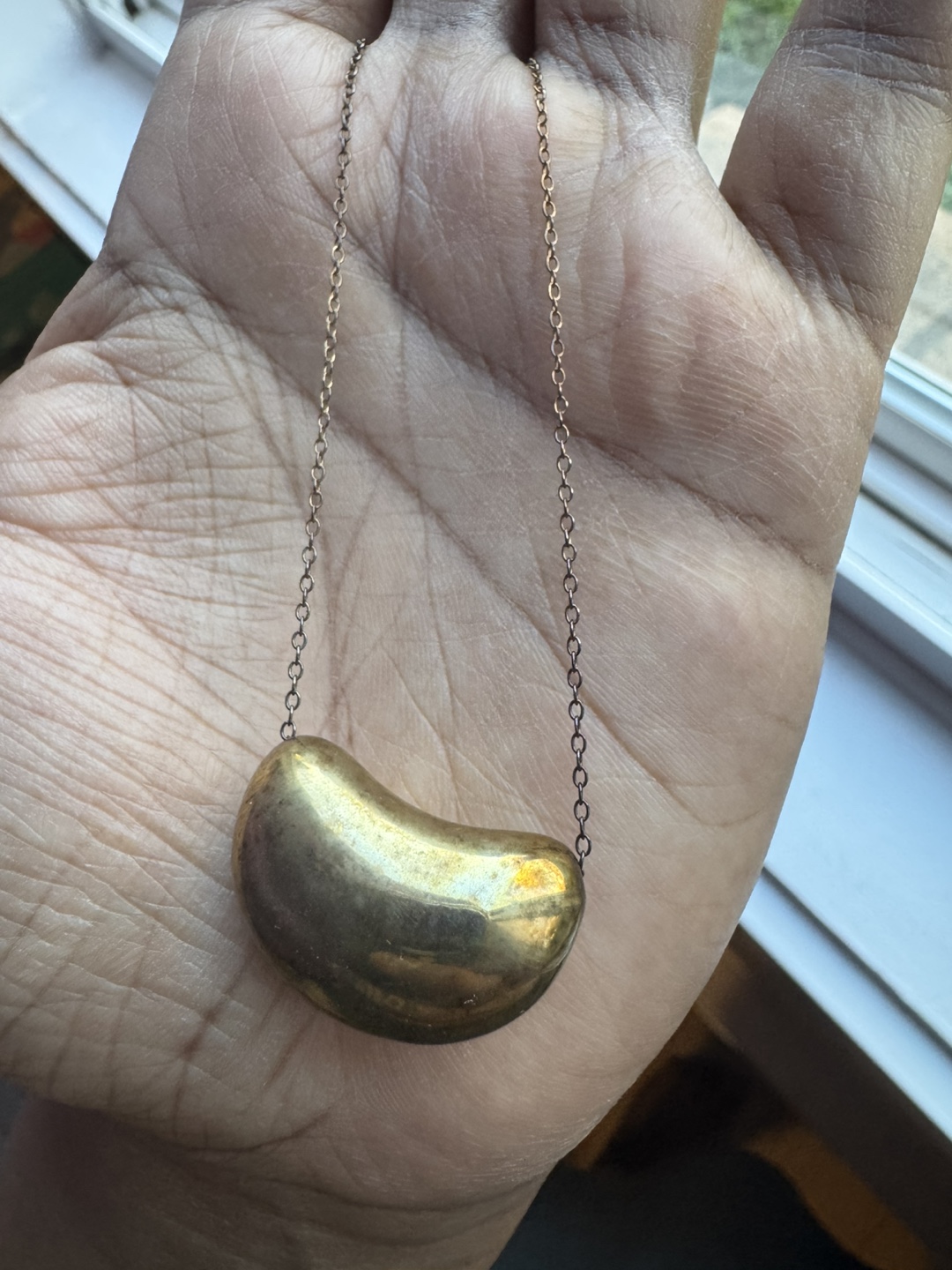 Bean Pendant Necklace