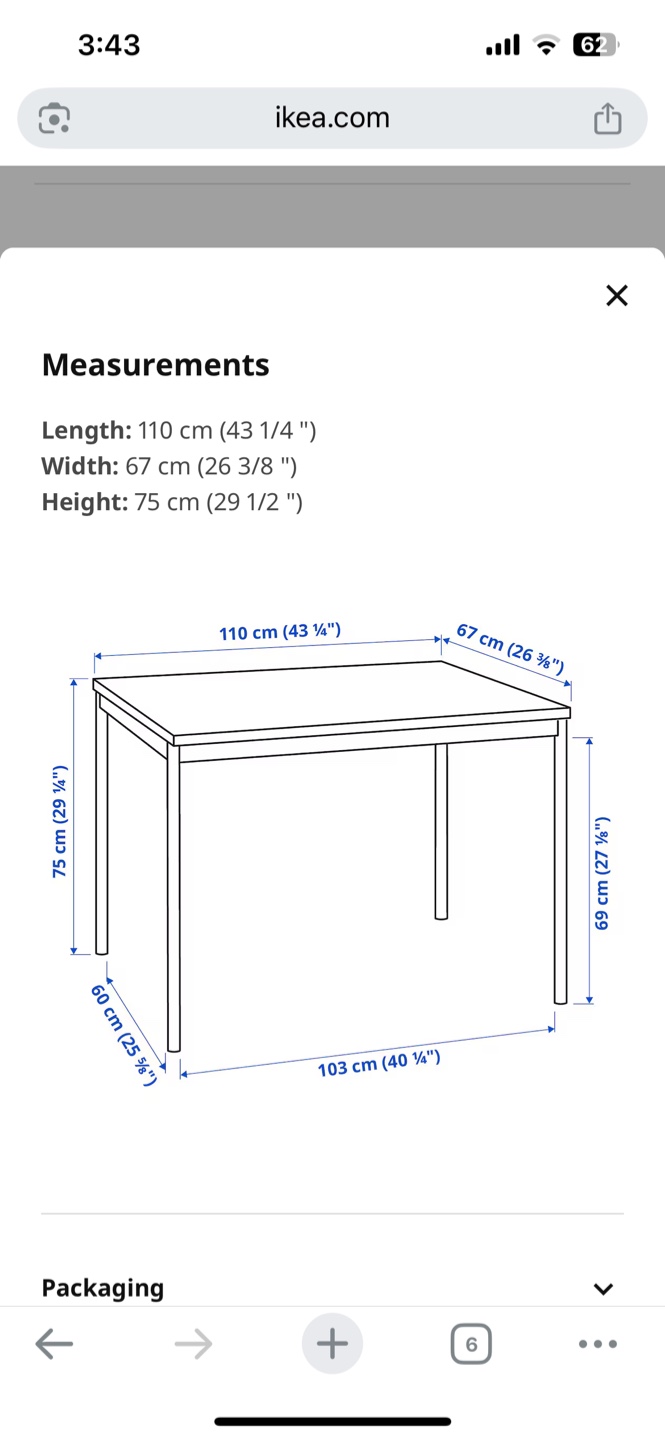 IKEA Sandsberg Table - photo 3