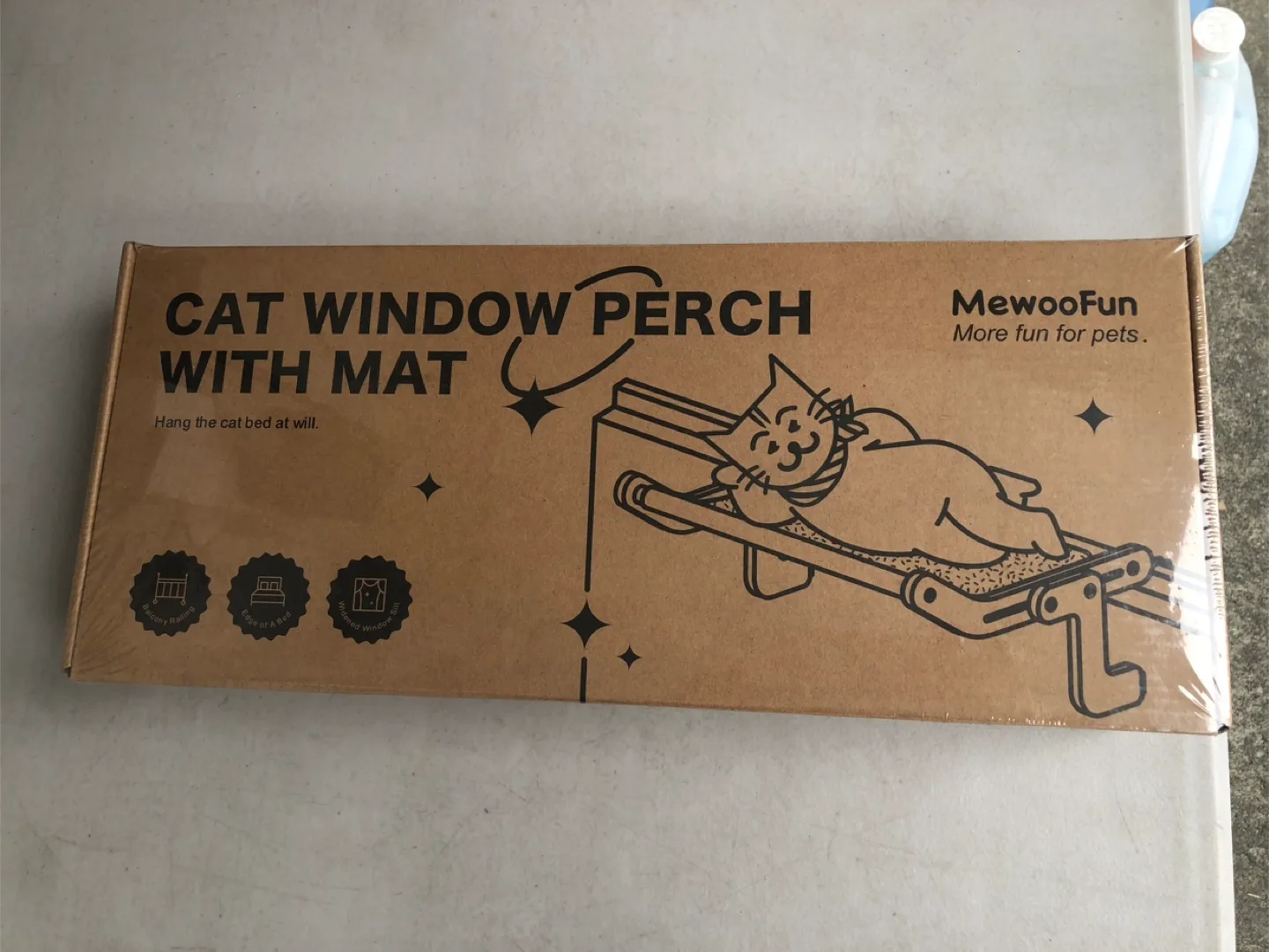 Cat Window Habitat Lounger Mount Hammock Window Seat Bed Frame image indicator(9)