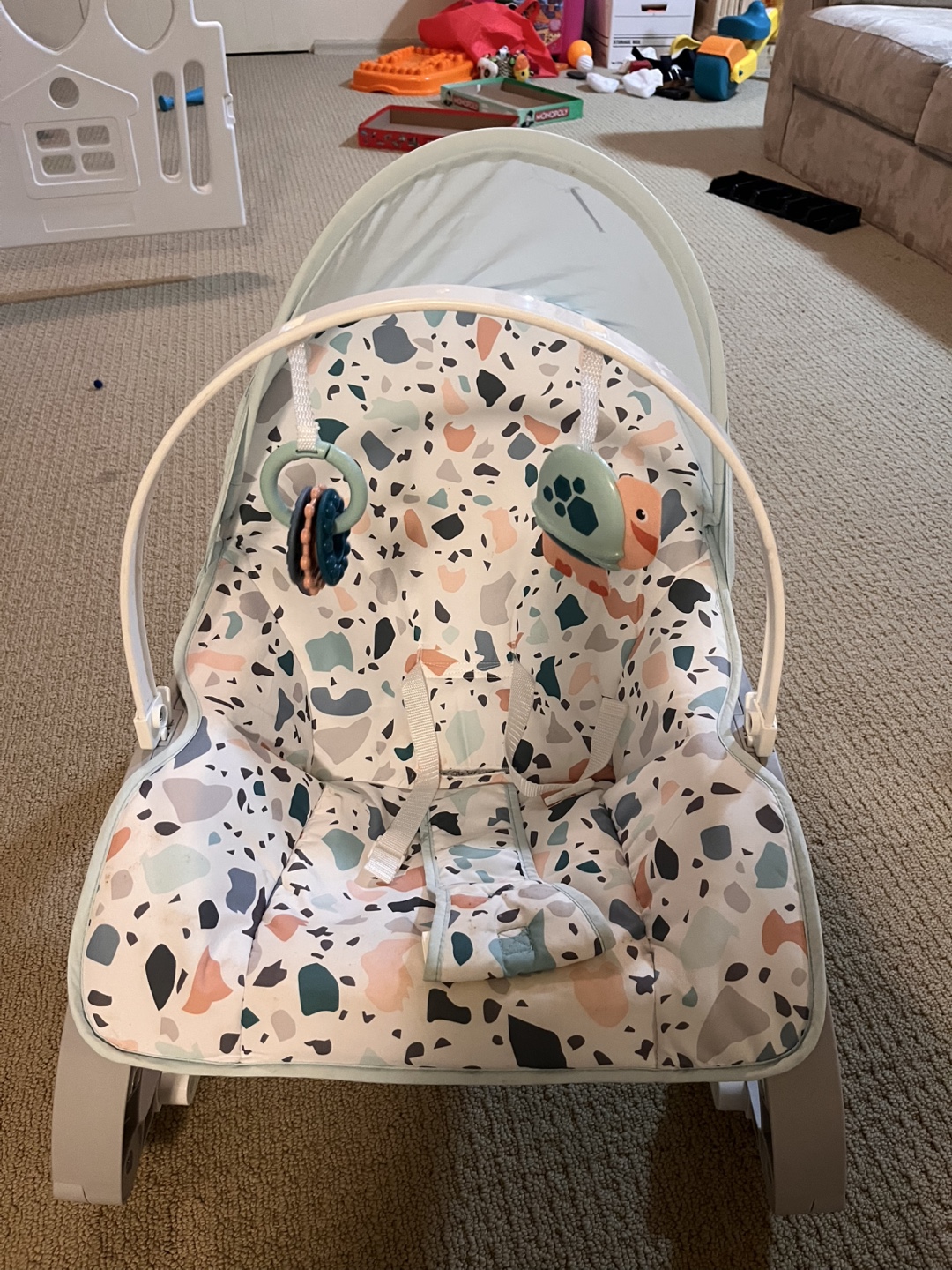 Fisher Price Baby bouncer with canopy