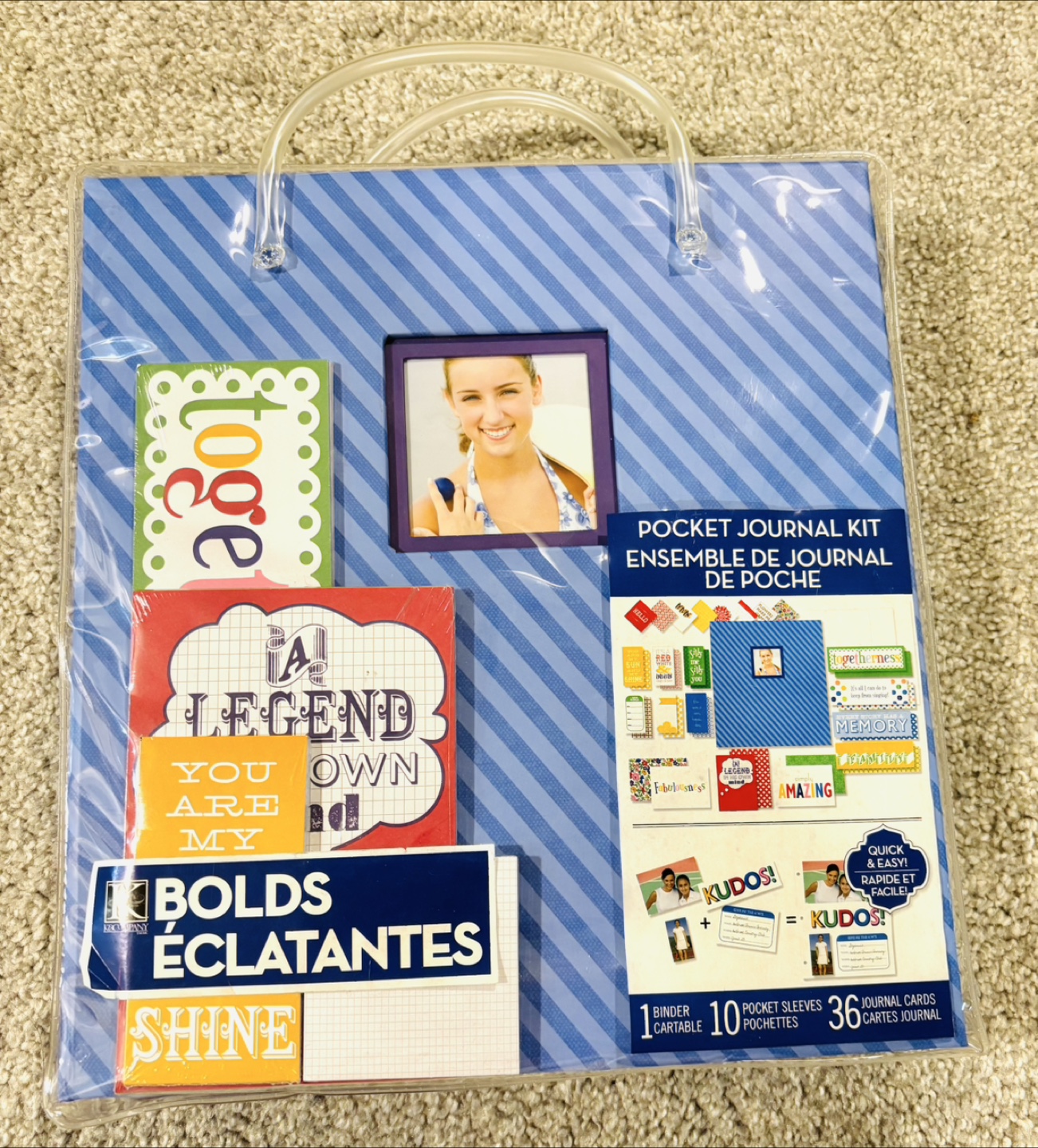 K & Company Bolds Pocket Journal Kit