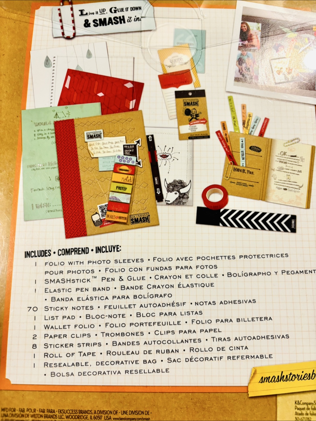 Brand New K&Company Smash Folio Bundle - photo 3