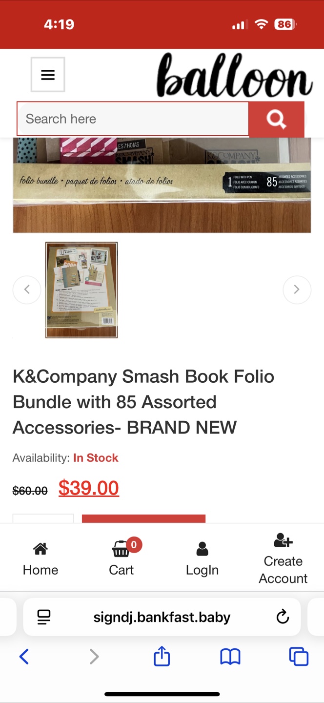 Brand New K&Company Smash Folio Bundle - photo 4