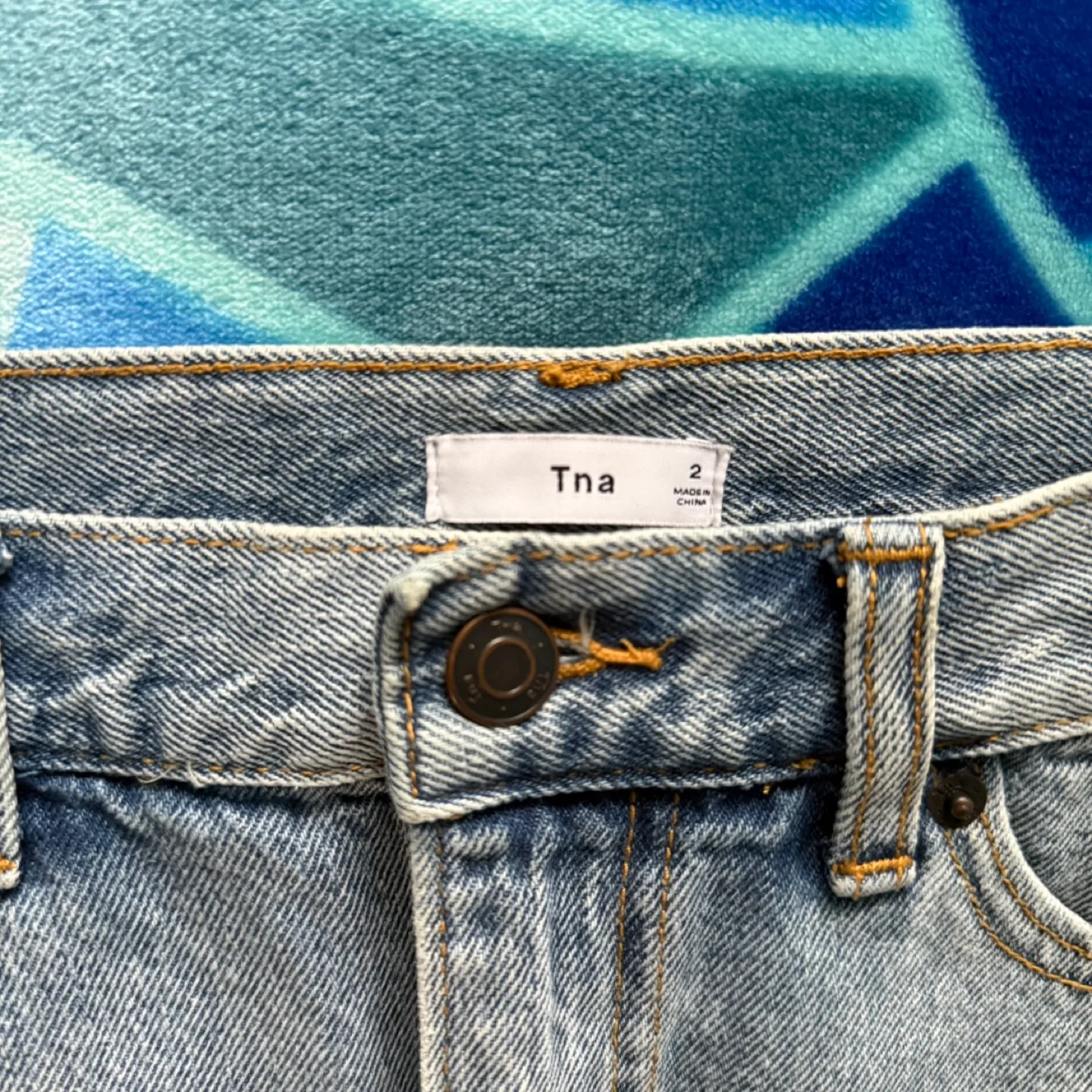 TNA Denim Skirt image indicator(4)