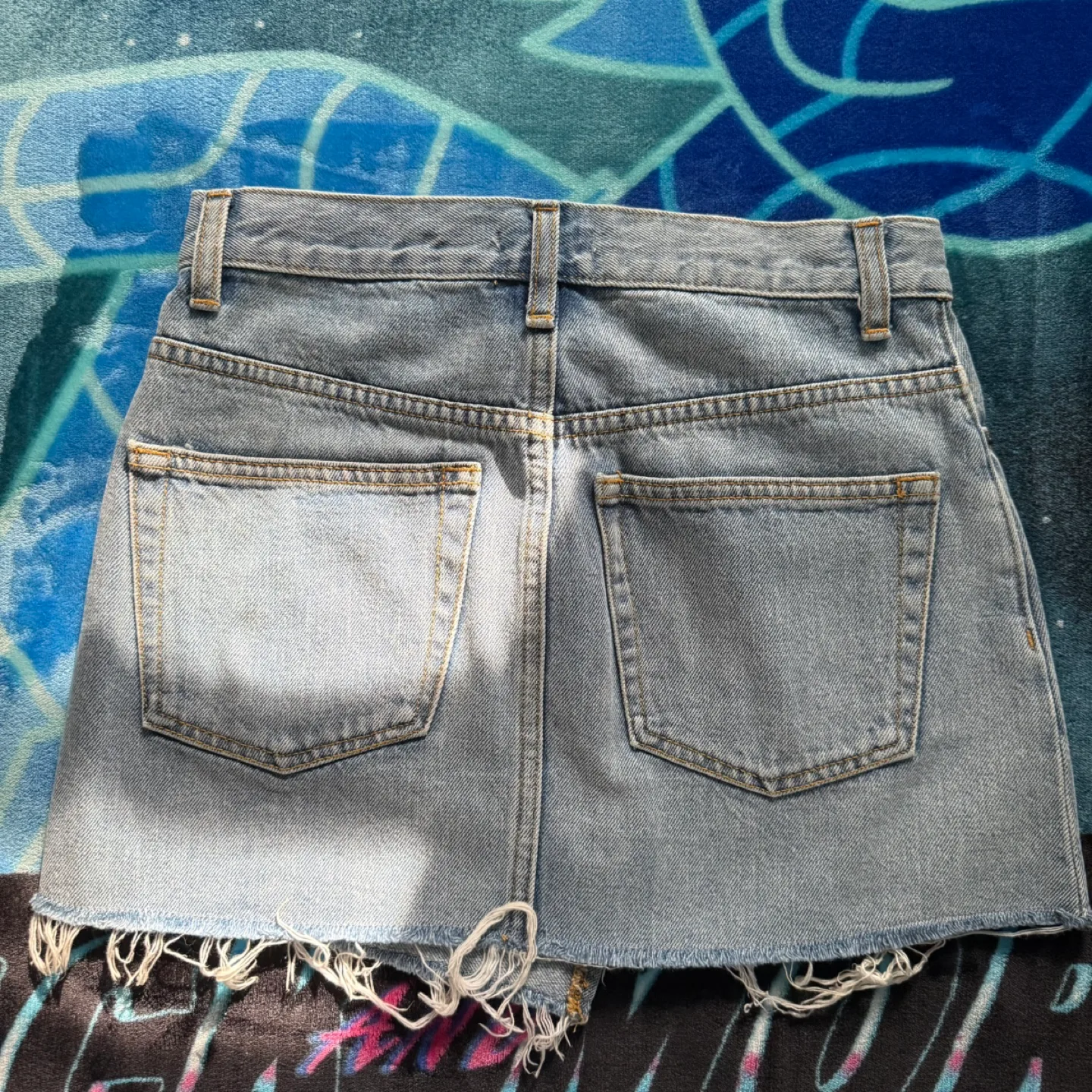 TNA Denim Skirt image indicator(3)