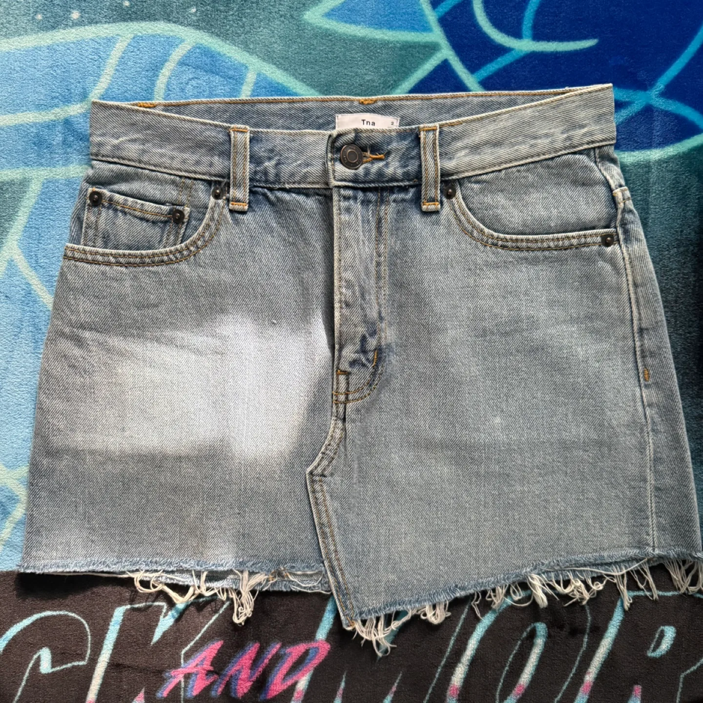 TNA Denim Skirt image indicator(2)
