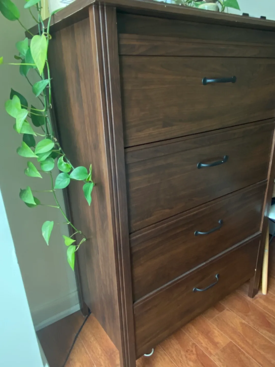Wooden Dresser with Drawers thumbnail