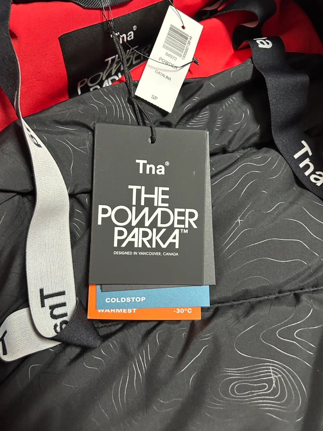 TNA The Powder Parka - Red image indicator(2)