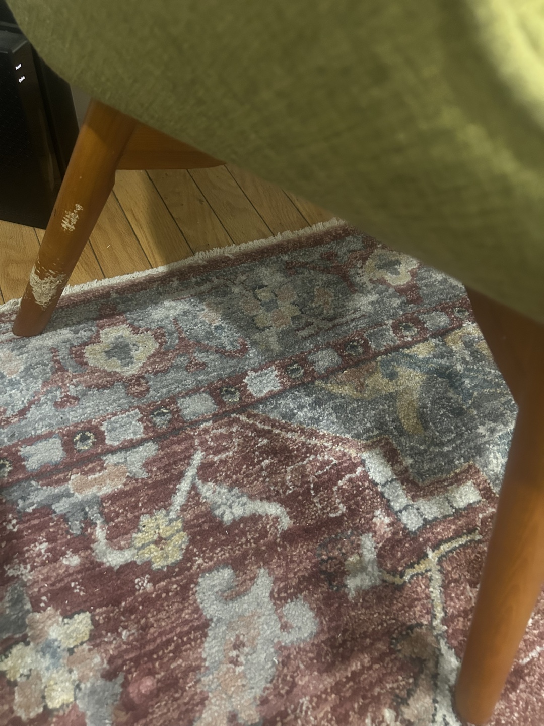 Accent Chair with Ottoman - photo 2