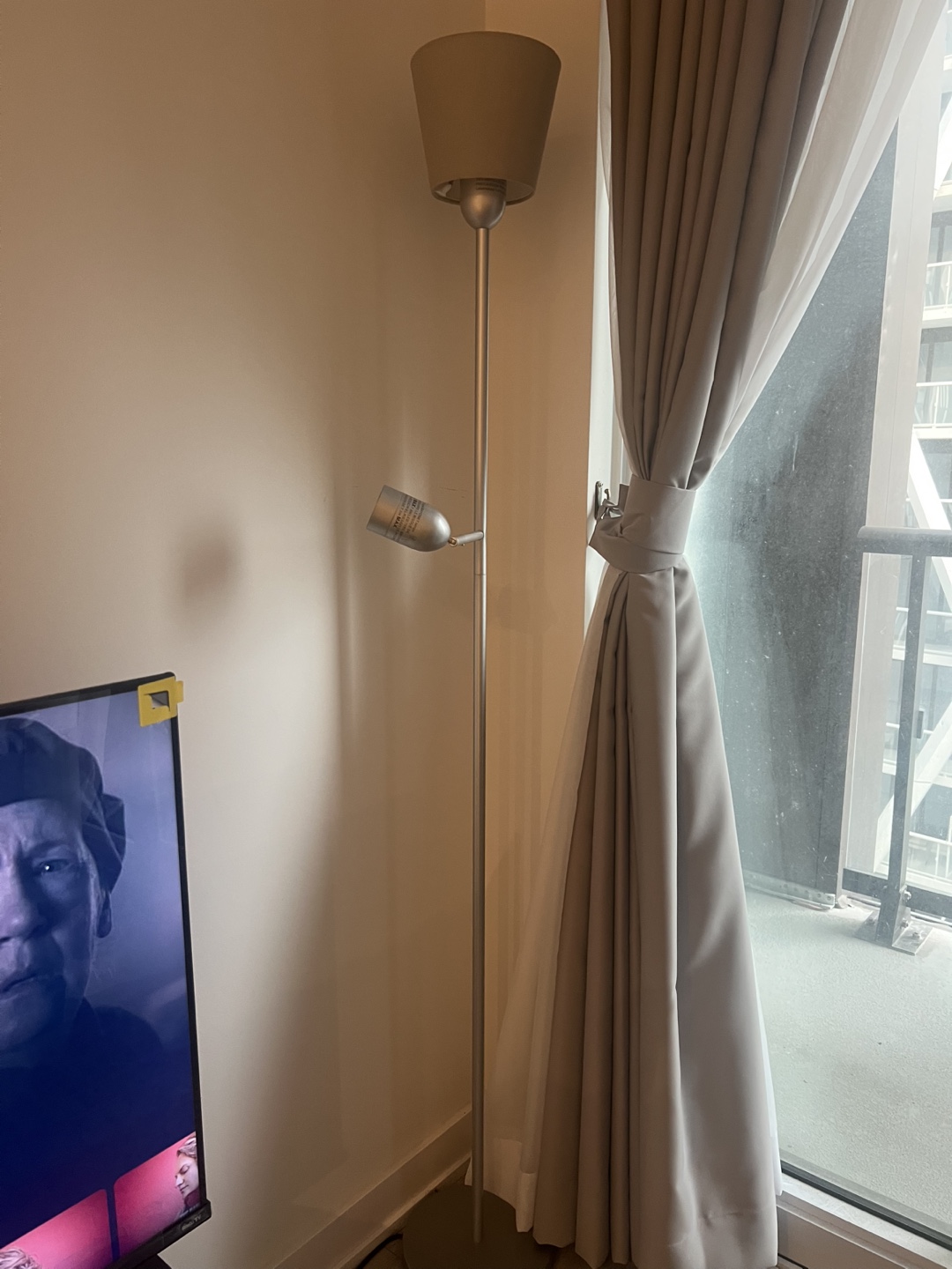 Two Floor Lamp with Reading Light - photo 2