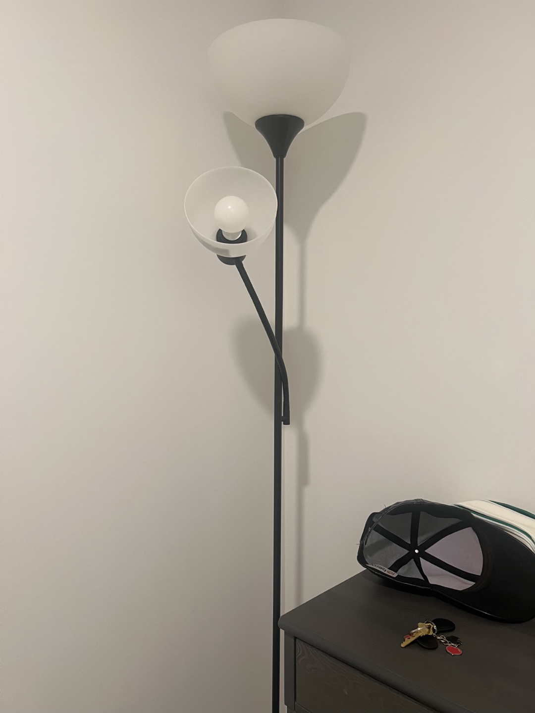 Two Floor Lamp with Reading Light