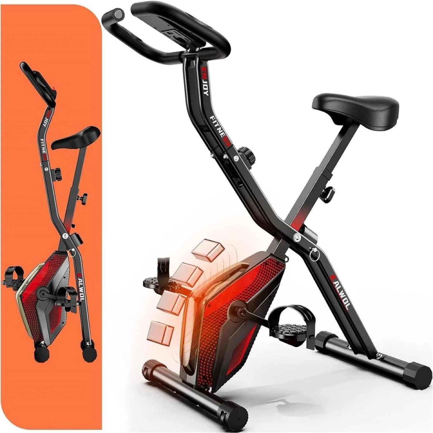 Foldable Stationary Exercise Bike new in box - photo 2