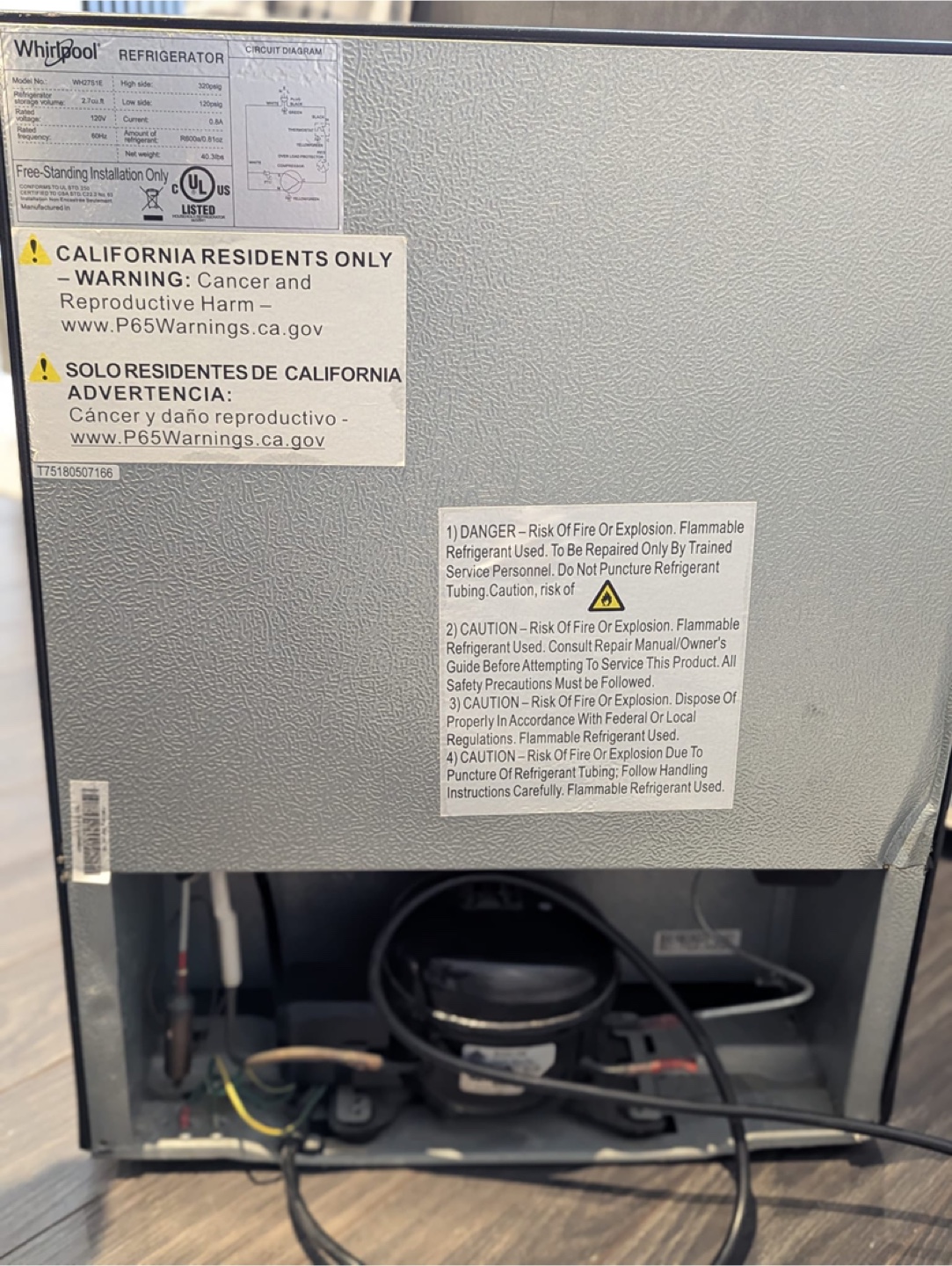 Whirlpool Compact Refrigerator - photo 5