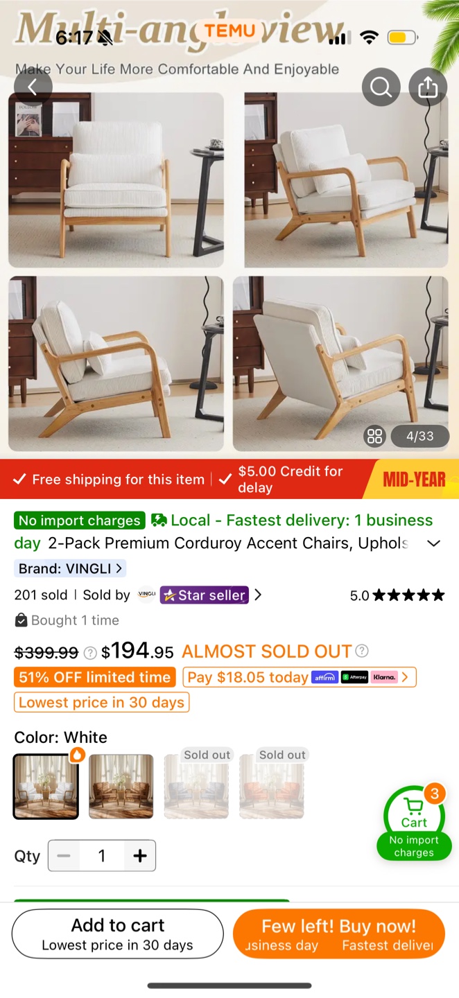Beige Chairs - photo 5