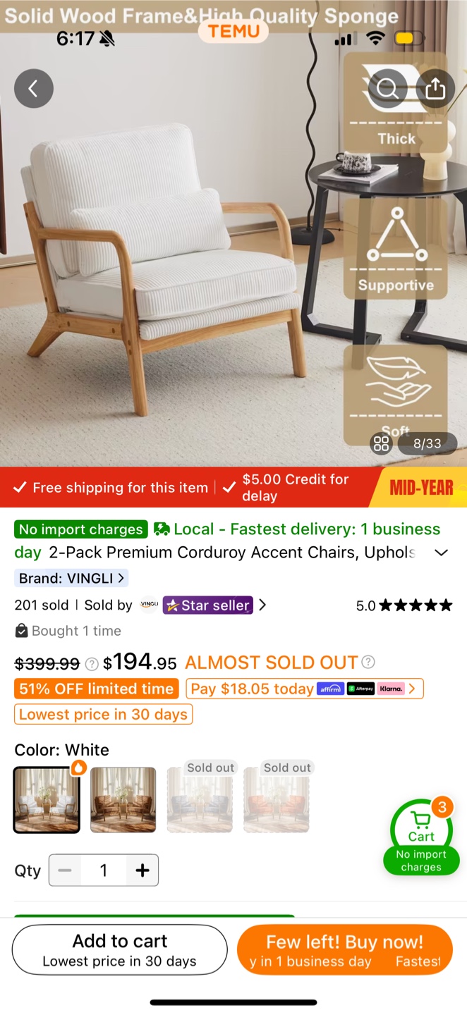 Beige Chairs - photo 4