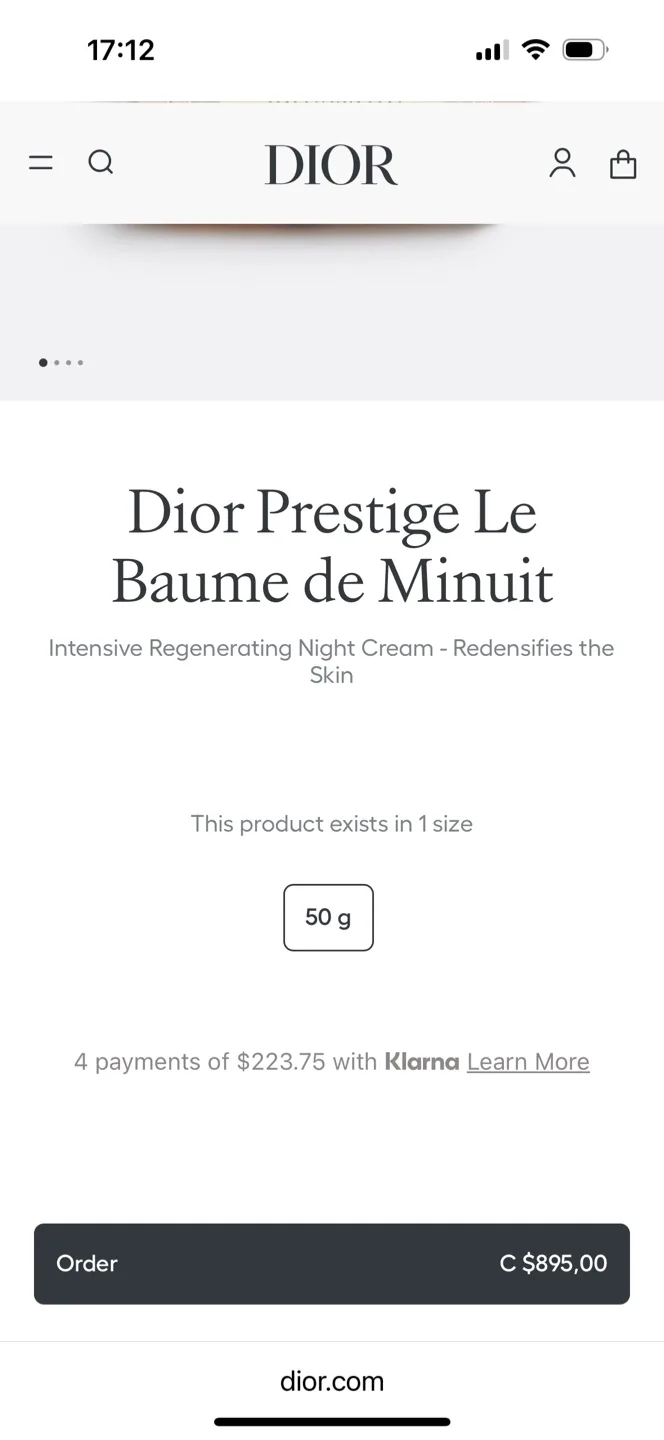 Dior Prestige Le Baume De Minuit Night Balm image indicator(3)