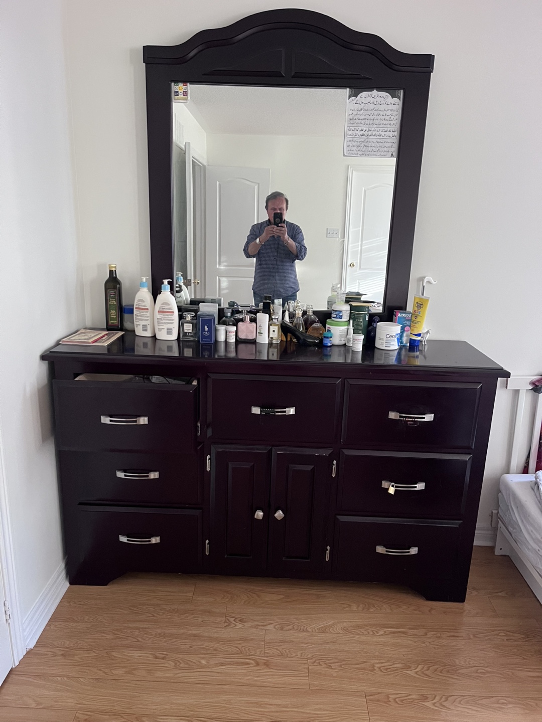 Dark Brown Bedroom