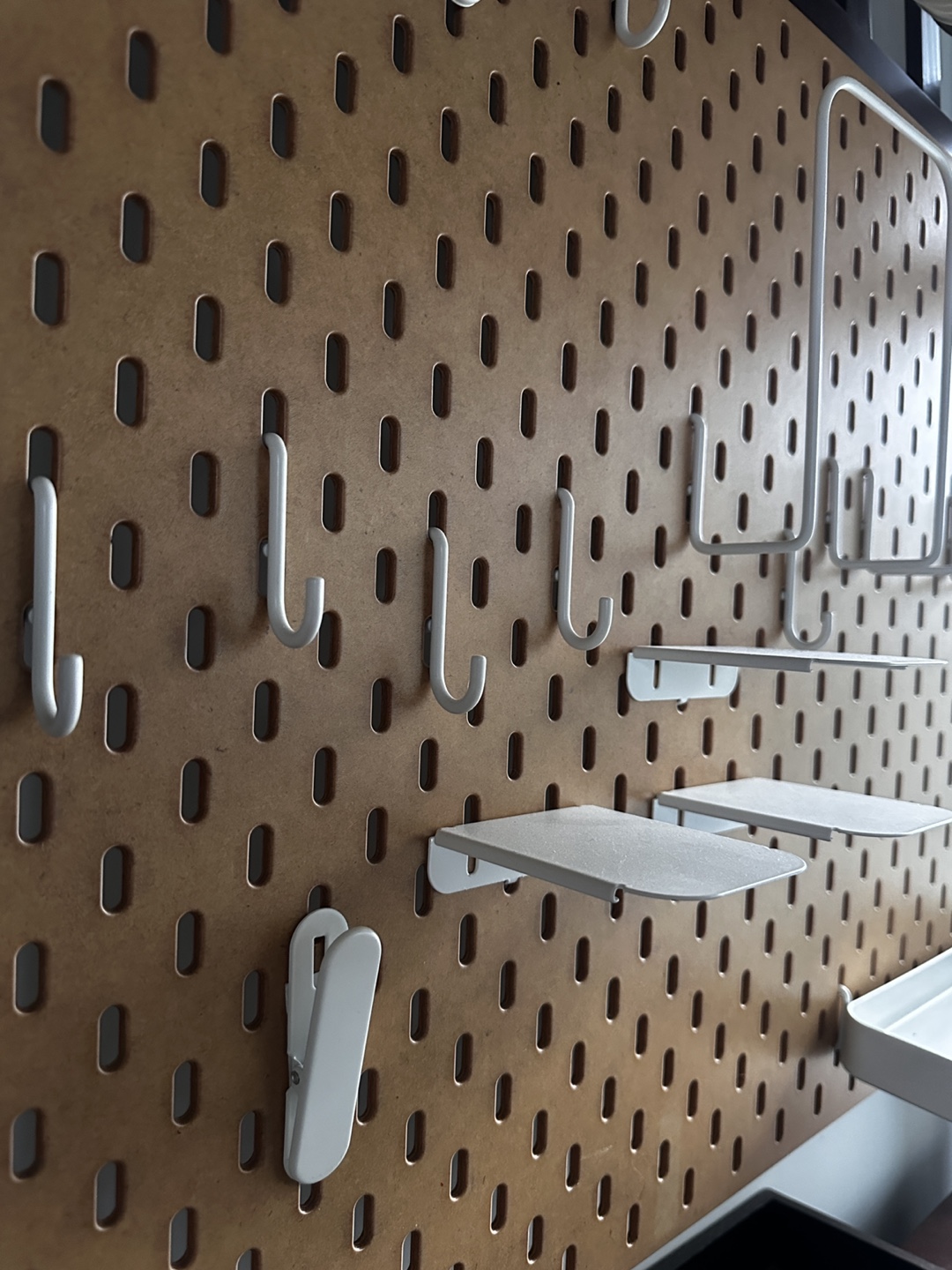 IKEA hanging pegboard - photo 3