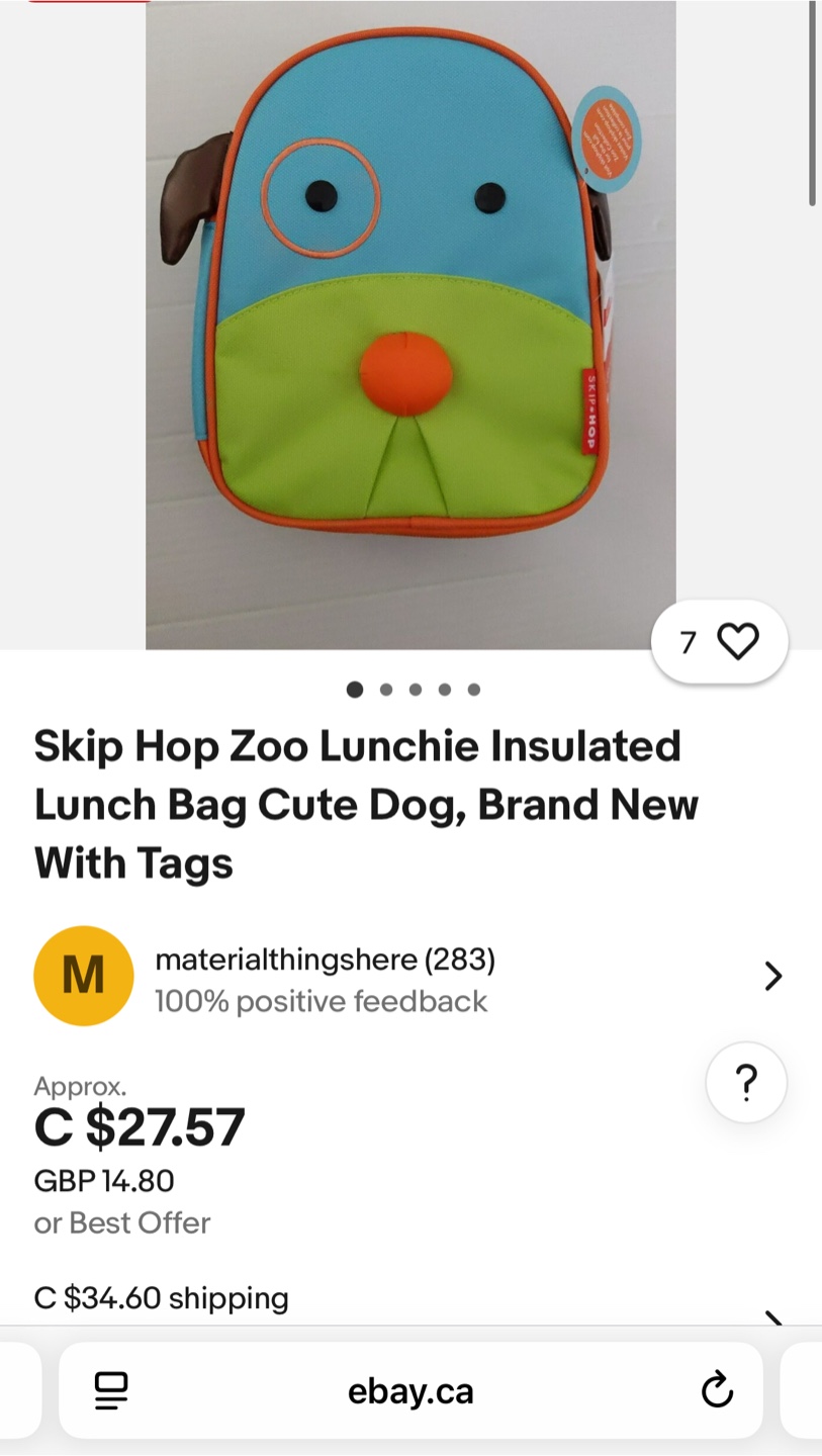 Skip Hop Dog Insulated Lunch Bag - photo 2