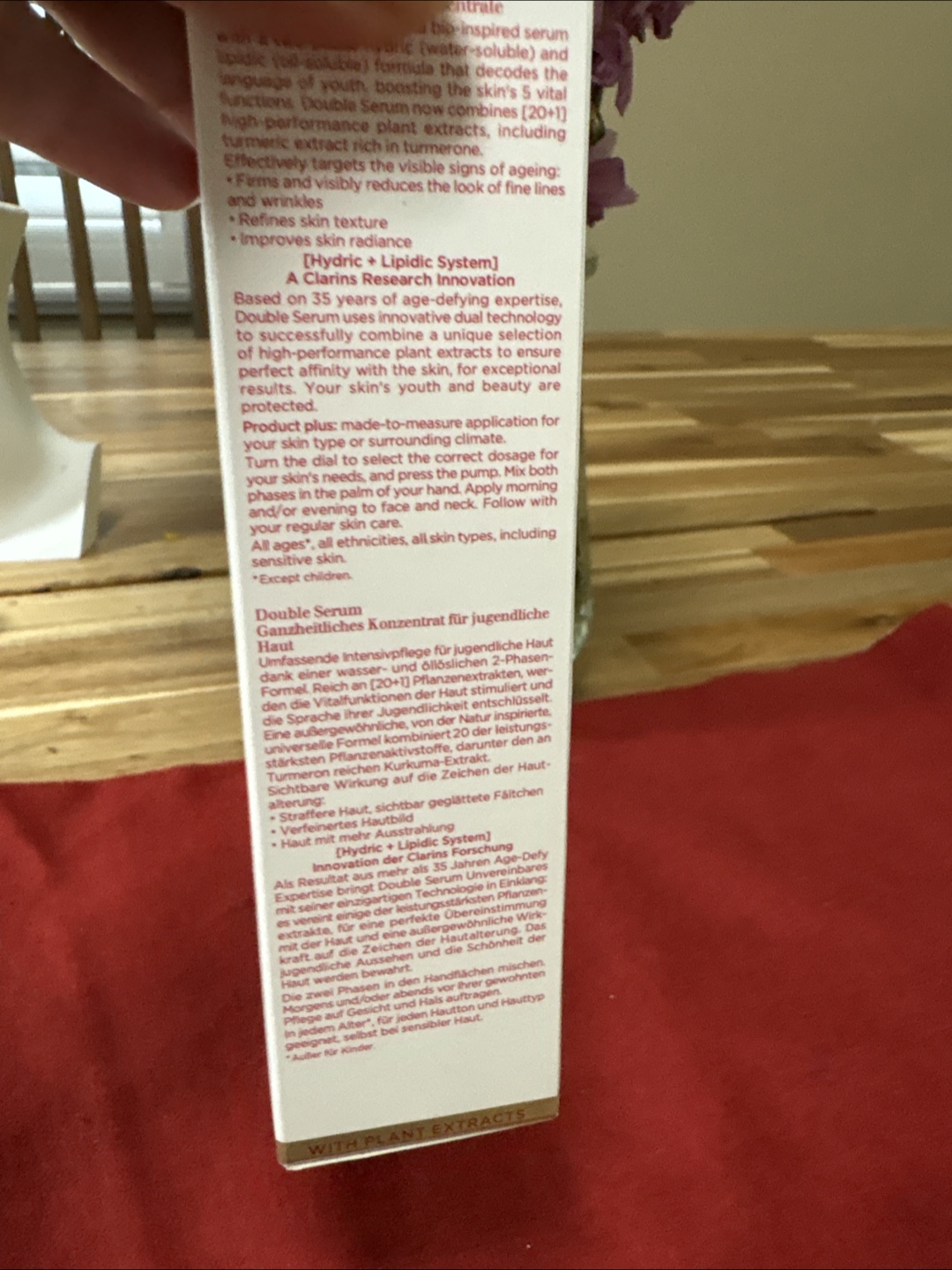Clarins Double Serum - Hydric + Lipidic System - photo 2