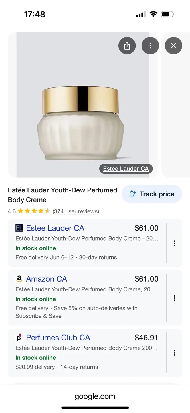 Estée Lauder Youth-Dew Perfumed Body Crème image indicator(3)