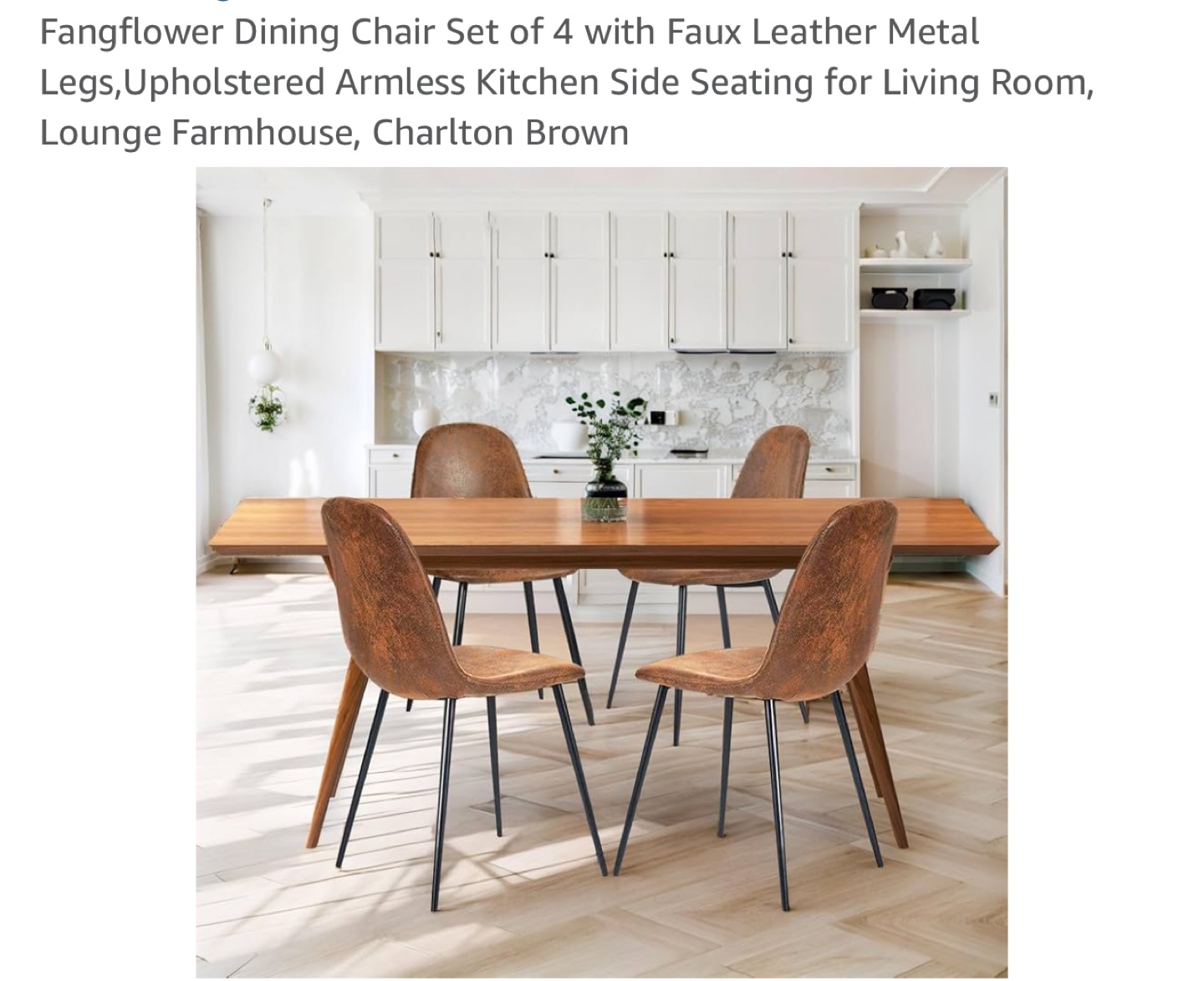 Dining 4 Chairs Set
