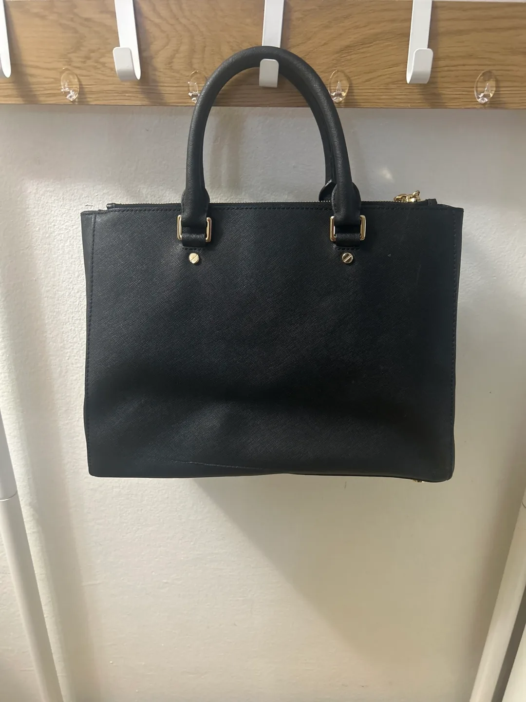 Michael Kors Black Satchel Handbag authentic image indicator(2)