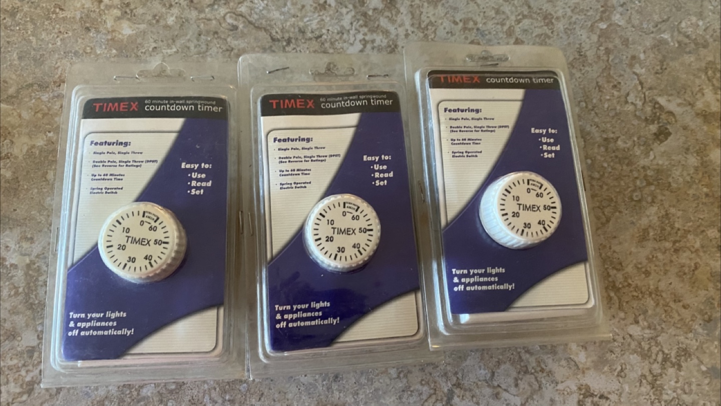 New Timex Countdown Timers