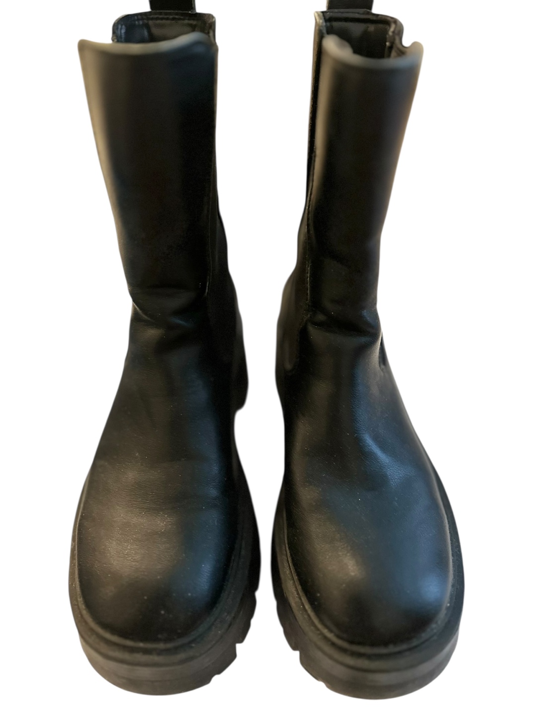 Black Combat Style Boots - photo 3
