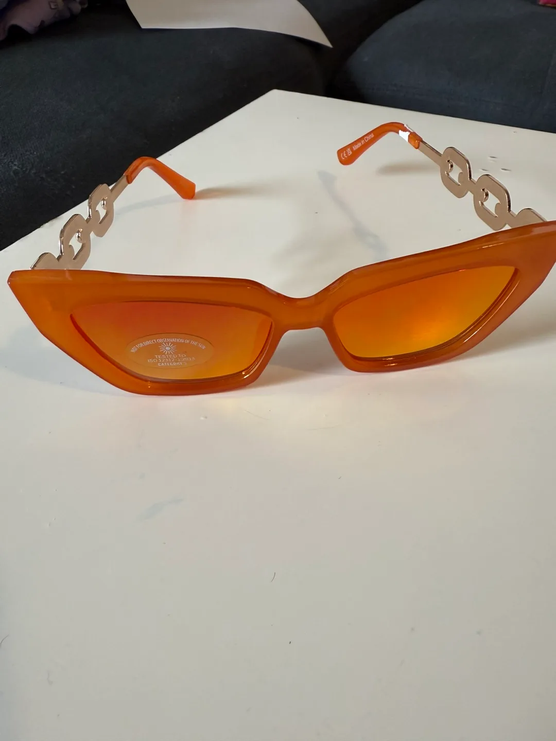 Orange Sunglasses