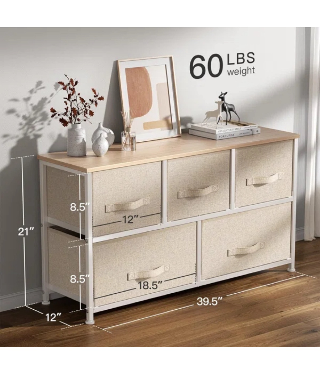 Fabric Drawer Dresser - photo 3